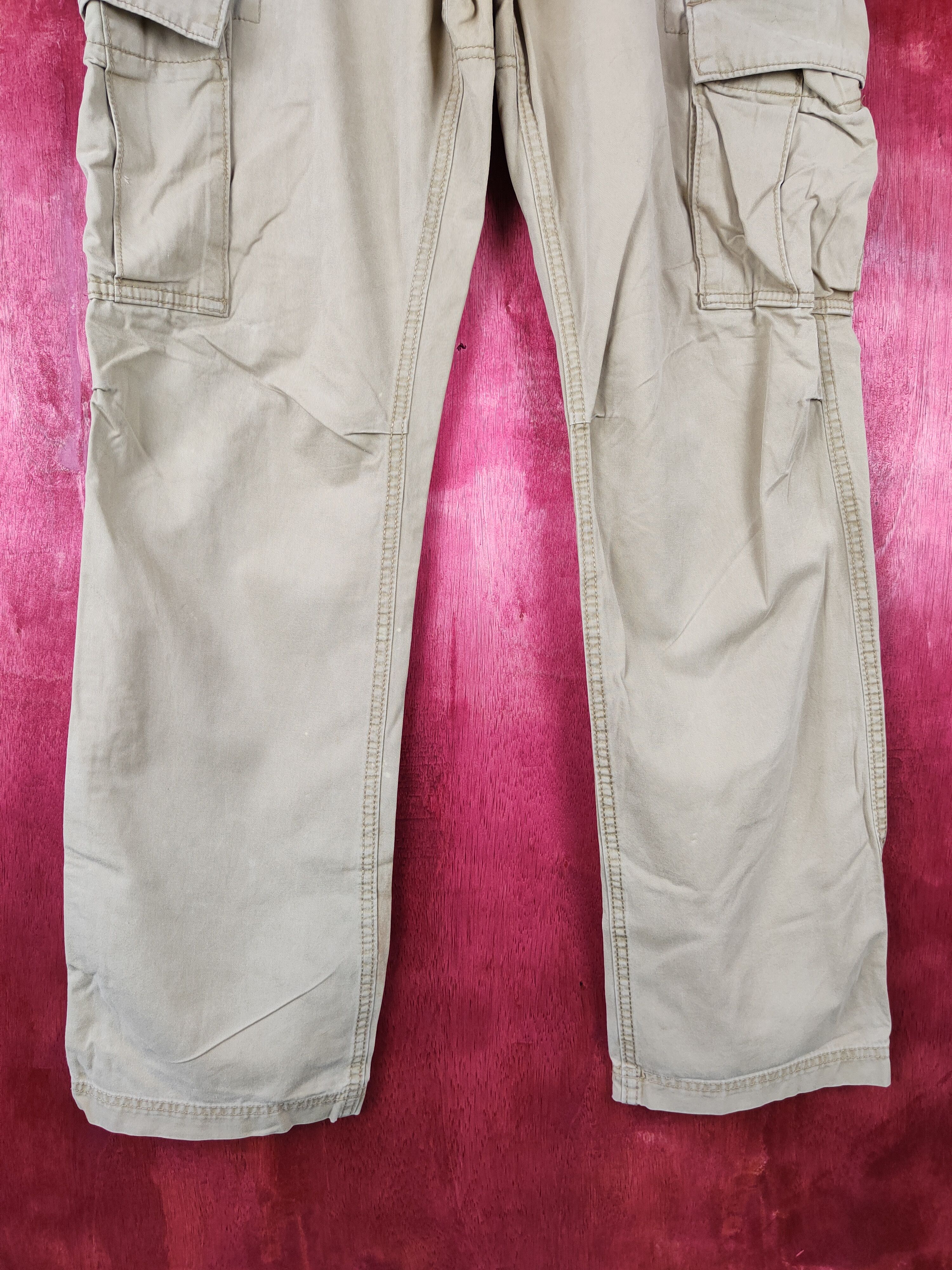 Japanese Brand × Old Navy Old Navy multipocket tactical Brown cargo Pants #4366 Size US 32 / EU 48 - 3 Thumbnail