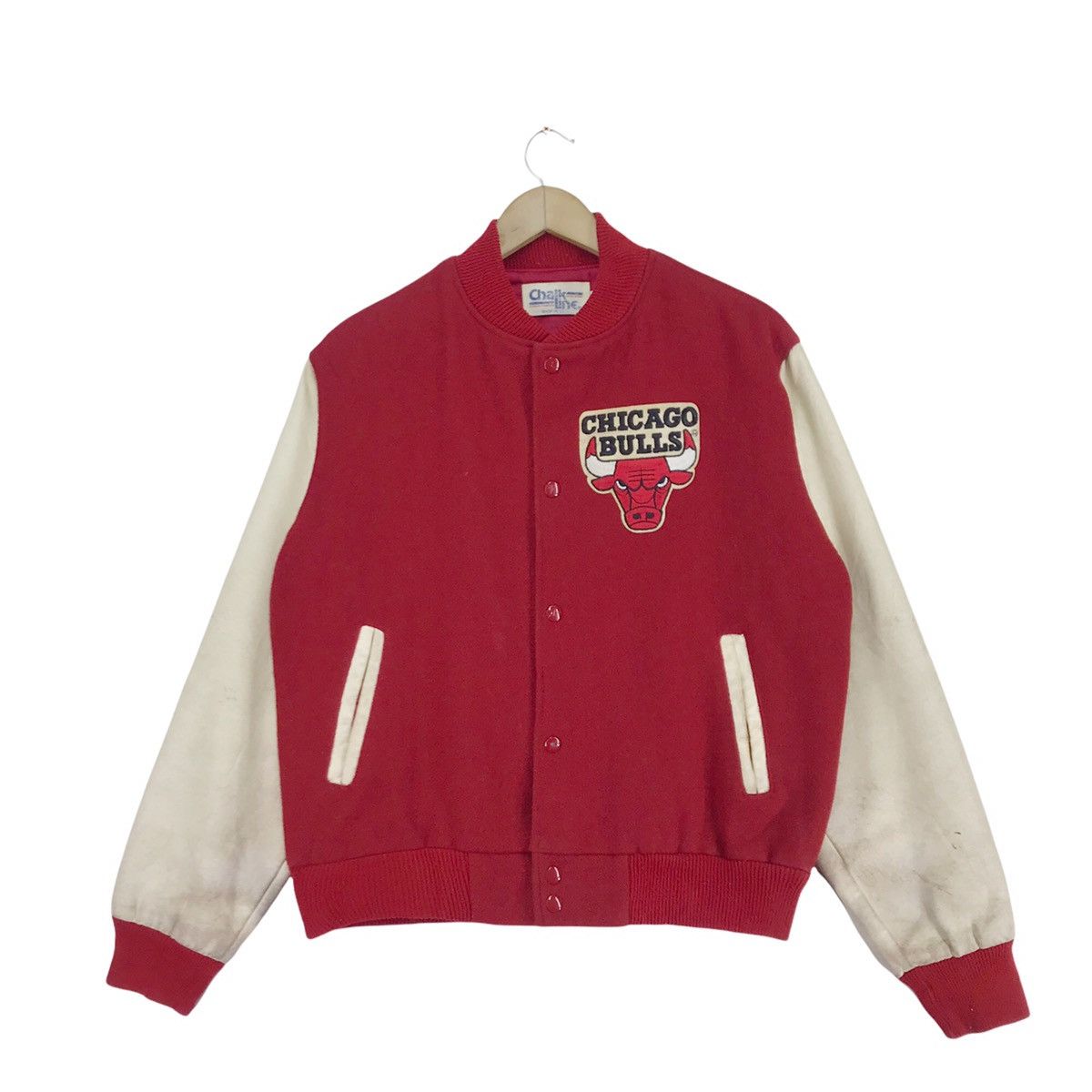 Chalk Line × NBA 90s Chicago Bulls Varsity Size US M / EU 48-50 / 2 - 2 Thumbnail