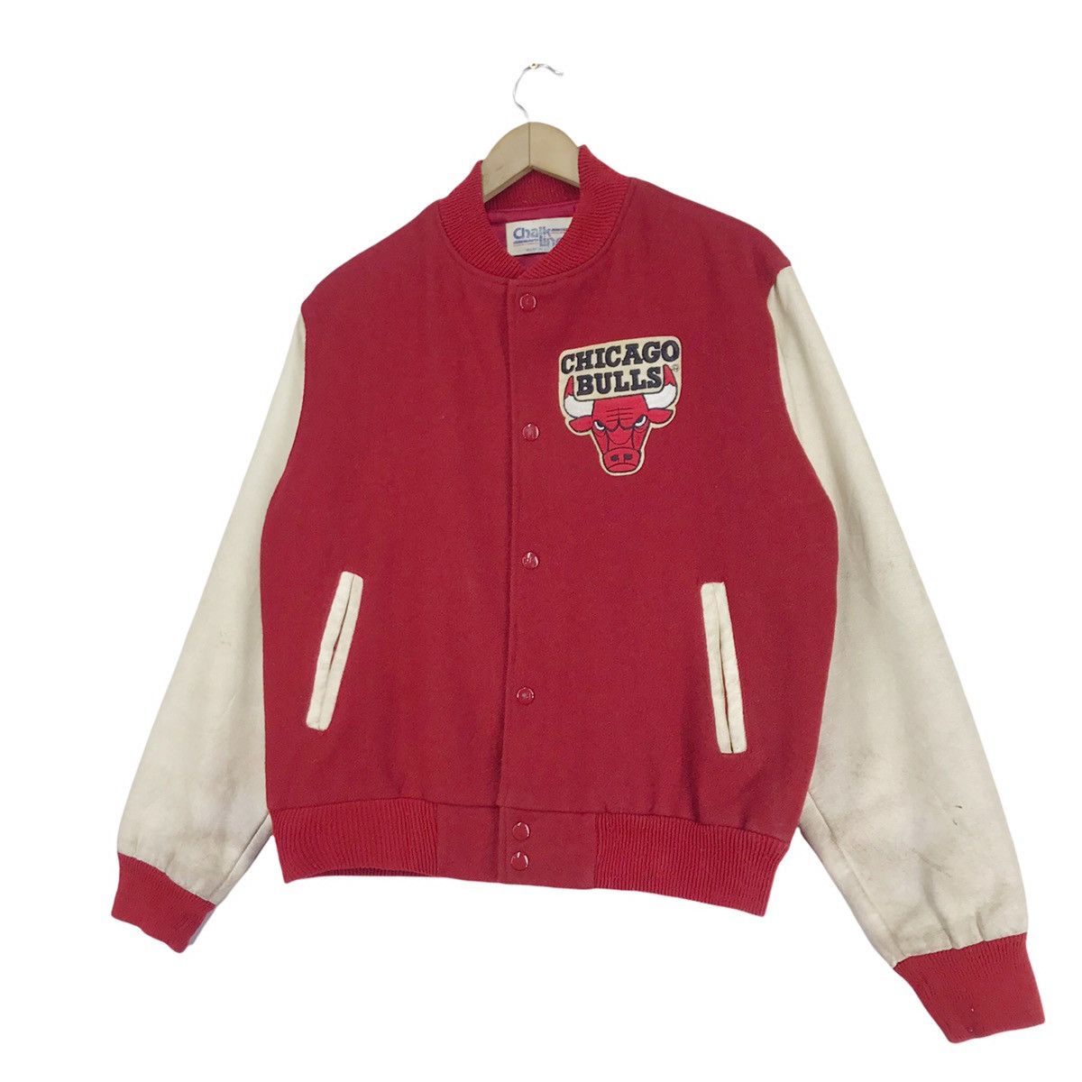 Chalk Line × NBA 90s Chicago Bulls Varsity Size US M / EU 48-50 / 2 - 3 Thumbnail