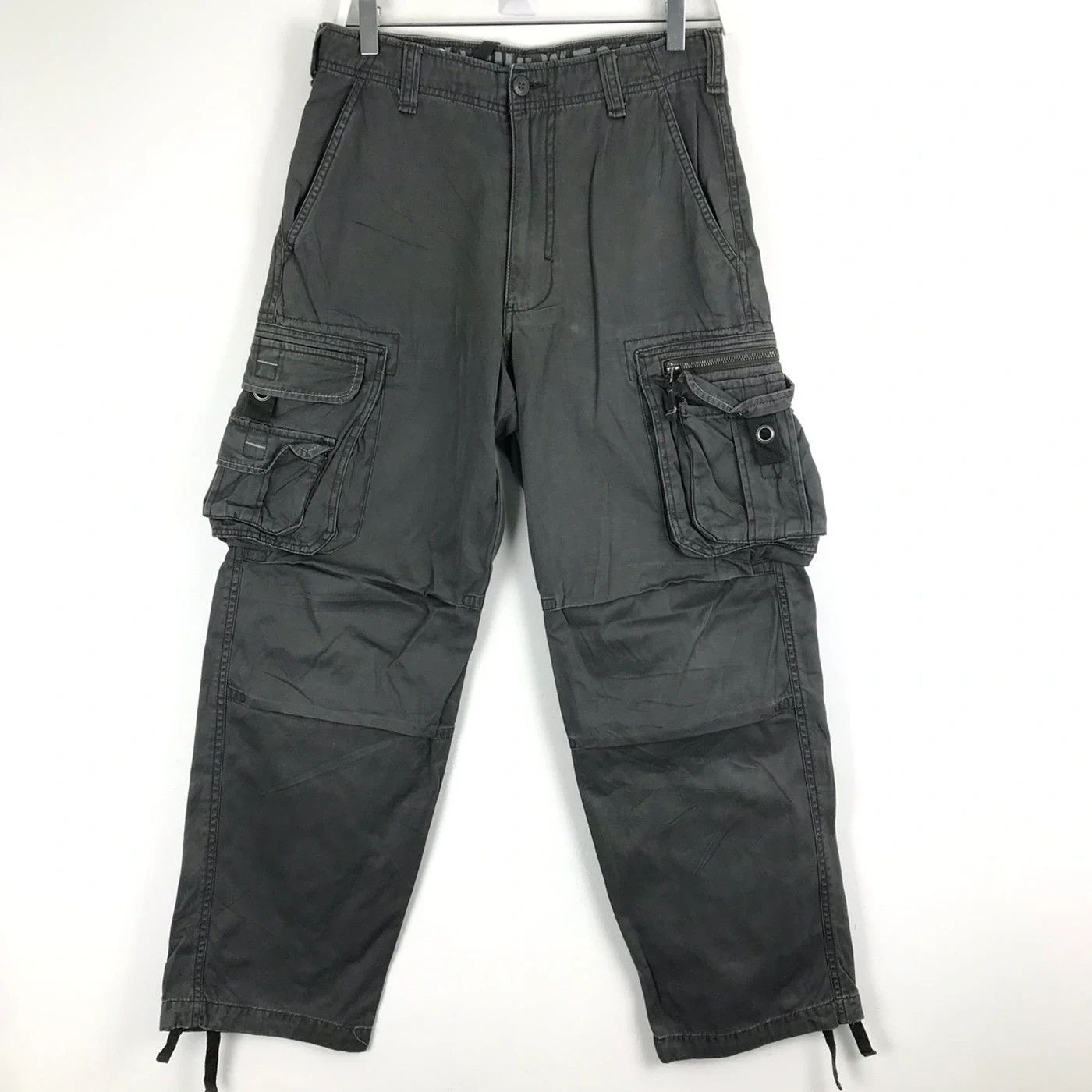 Japanese Brand × Vintage (SY0170)VTG JAPAN VACHE FADED CARGO PANTS Size US 31 - 1 Thumbnail