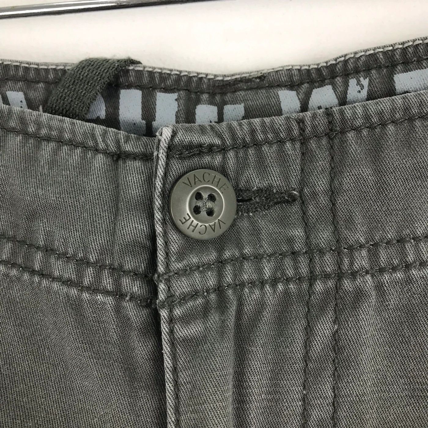 Japanese Brand × Vintage (SY0170)VTG JAPAN VACHE FADED CARGO PANTS Size US 31 - 3 Thumbnail
