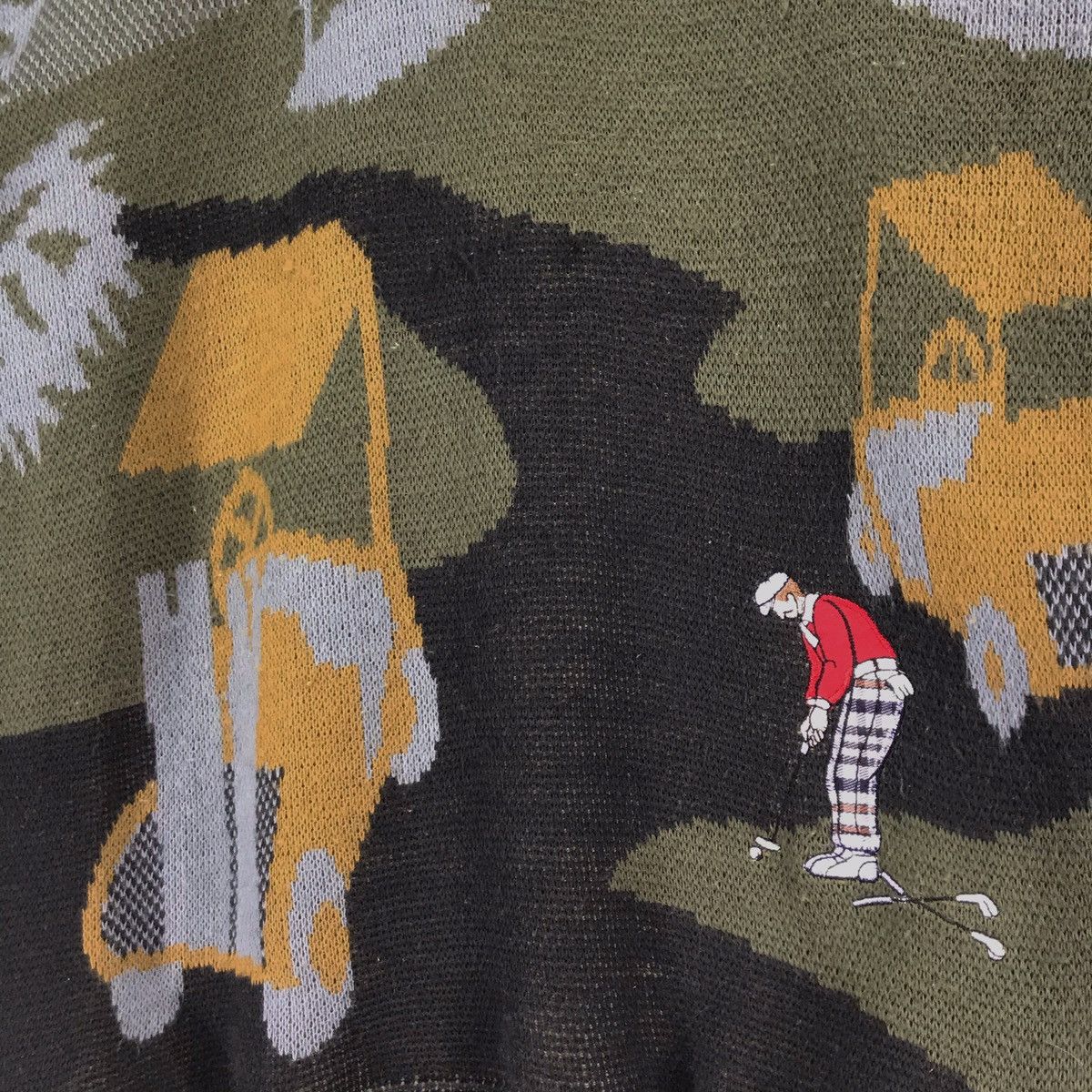 Japanese Brand × Vintage Vintage Speald Over Print Knit Sweatshirts Size US M / EU 48-50 / 2 - 5 Thumbnail