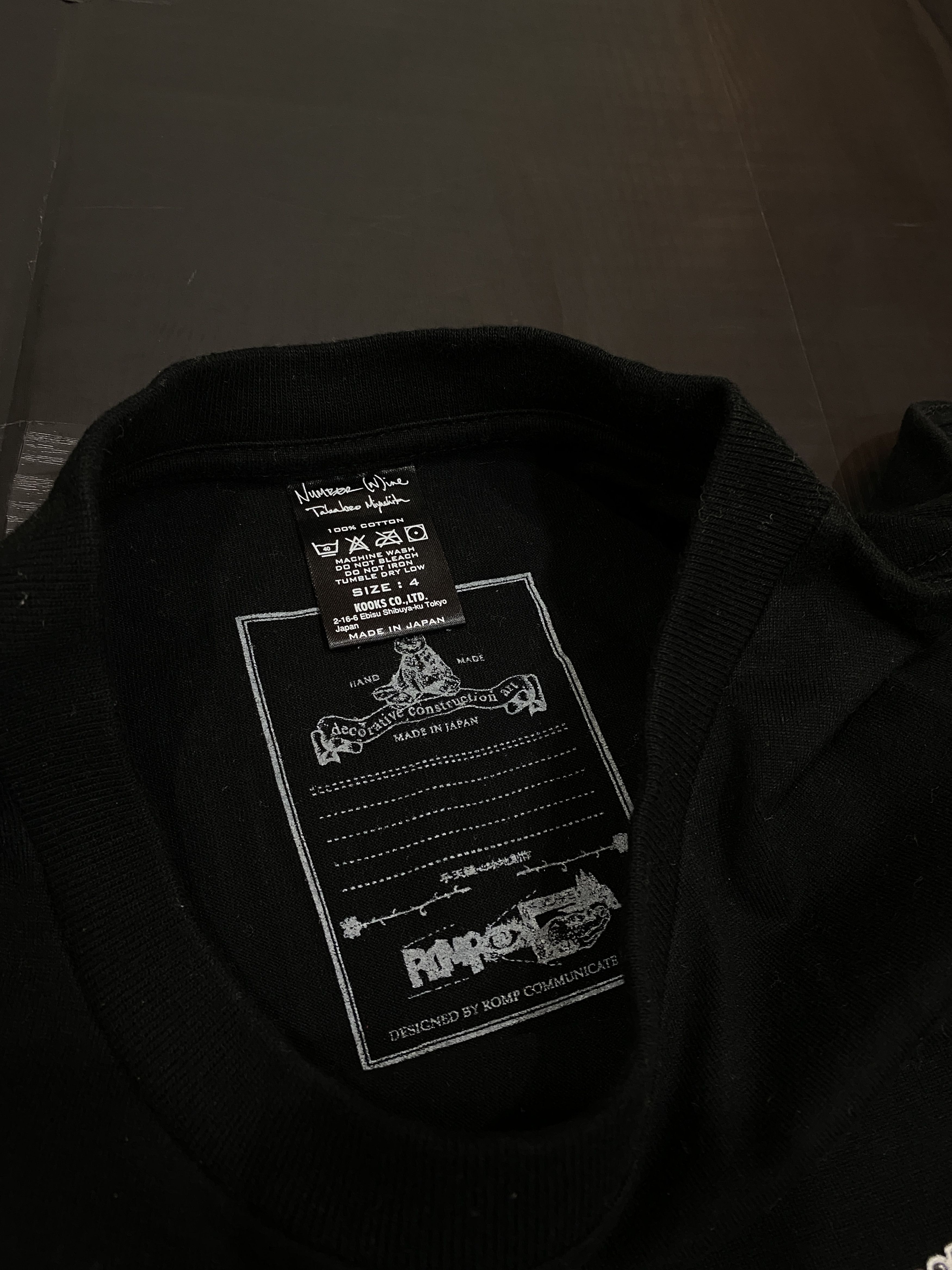 Number (N)ine AW08 Mickey Mouse Tee Size US XL / EU 56 / 4 - 3 Thumbnail