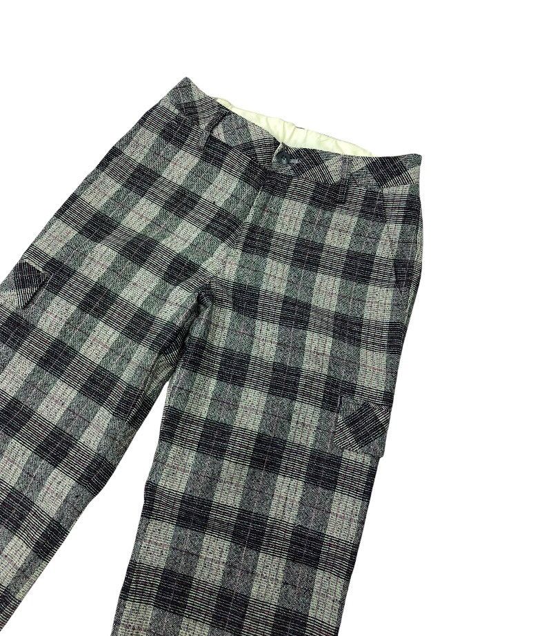 Japanese Brand Story Deluxe Japan wool avantgarde cargo style pants Size US 28 / EU 44 - 3 Thumbnail