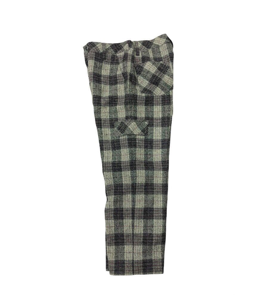 Japanese Brand Story Deluxe Japan wool avantgarde cargo style pants Size US 28 / EU 44 - 10 Thumbnail