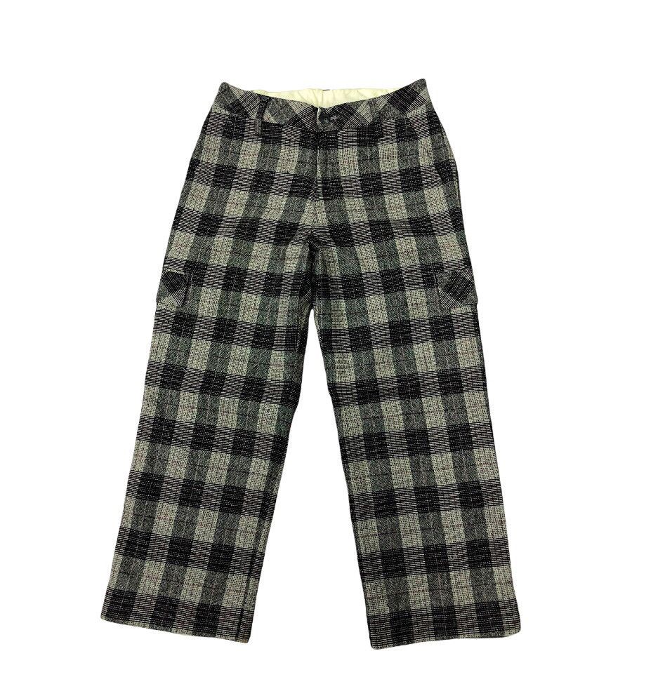 Japanese Brand Story Deluxe Japan wool avantgarde cargo style pants Size US 28 / EU 44 - 1 Thumbnail
