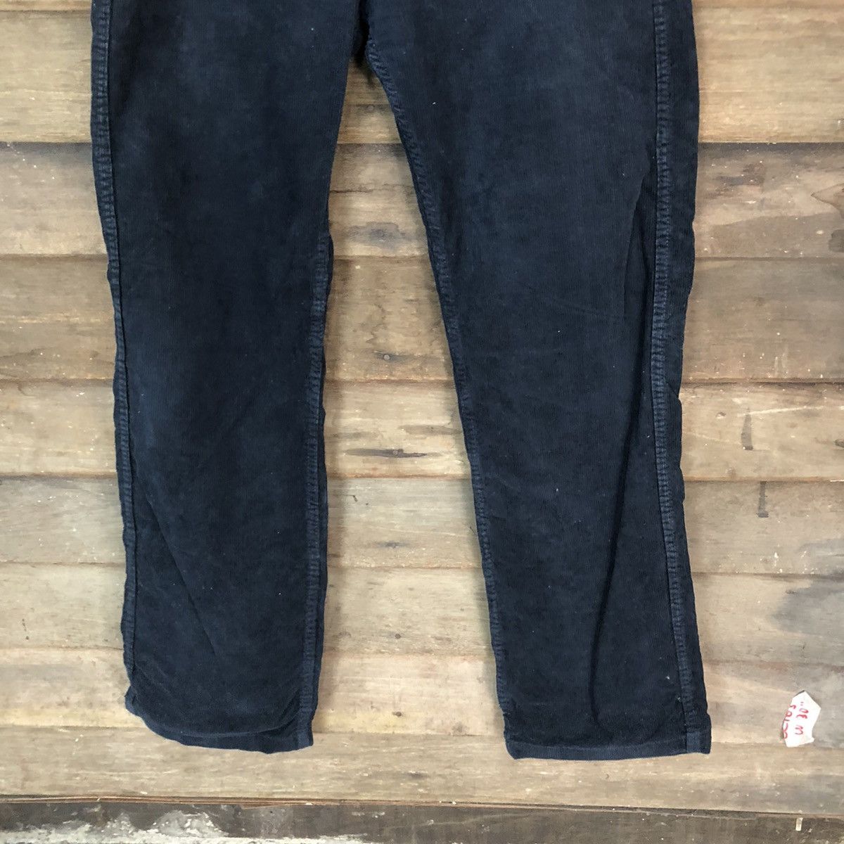 Vintage California Band Dark blue Conduroy Casual Pants #5069 Size US 32 / EU 48 - 3 Thumbnail