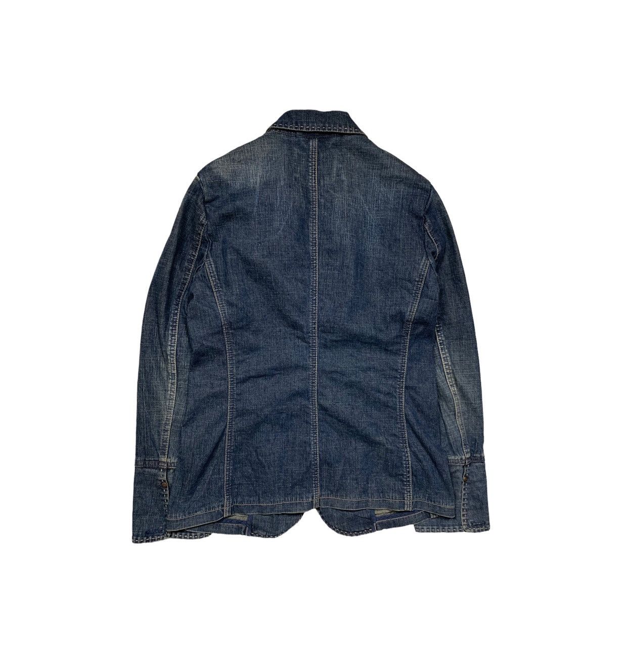 Marithe + Francois Girbaud Marithe Francois Girbaud Deconstruc Hand Stitch Jacket Coat Size S / US 4 / IT 40 - 2 Thumbnail