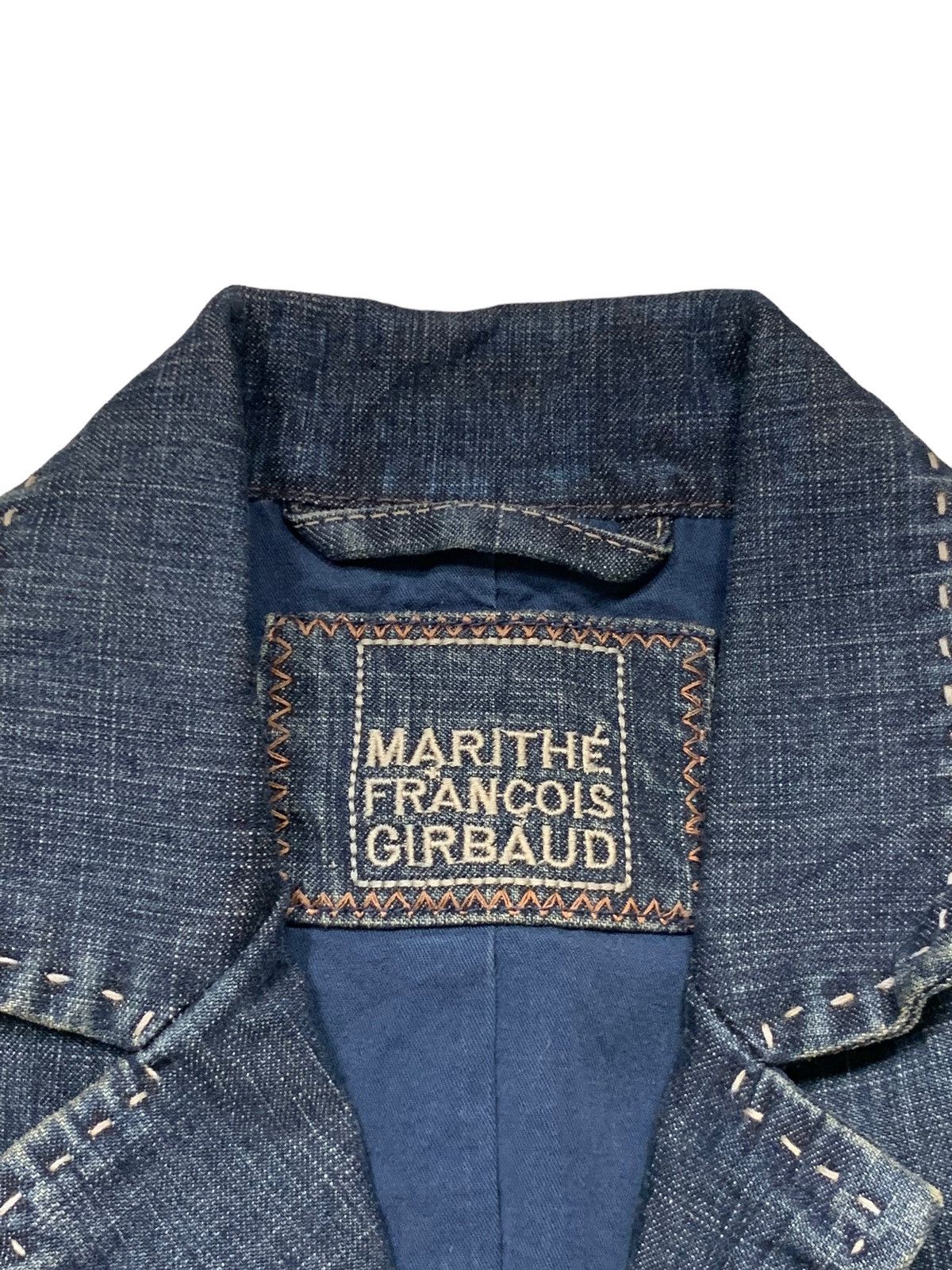 Marithe + Francois Girbaud Marithe Francois Girbaud Deconstruc Hand Stitch Jacket Coat Size S / US 4 / IT 40 - 6 Thumbnail