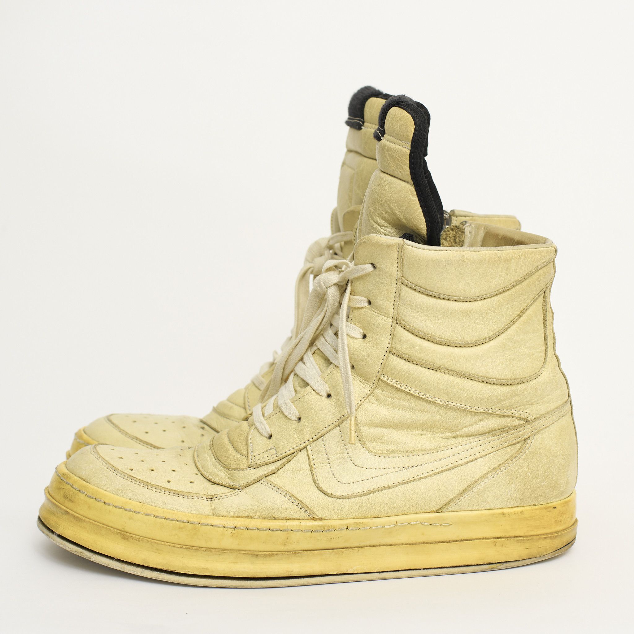 靴 Rick Owens Dunk White archive EU44 Rick Owens Dunk White archive EU44 Daft Rick Owens Dunk