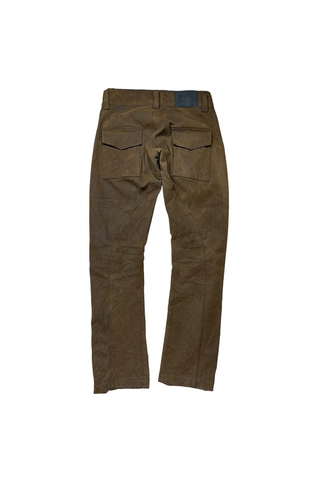 Japanese Brand × Leather Rare Japanese Brand Trick & Treat Suede Pants Zipped Legs Size US 30 / EU 46 - 6 Thumbnail