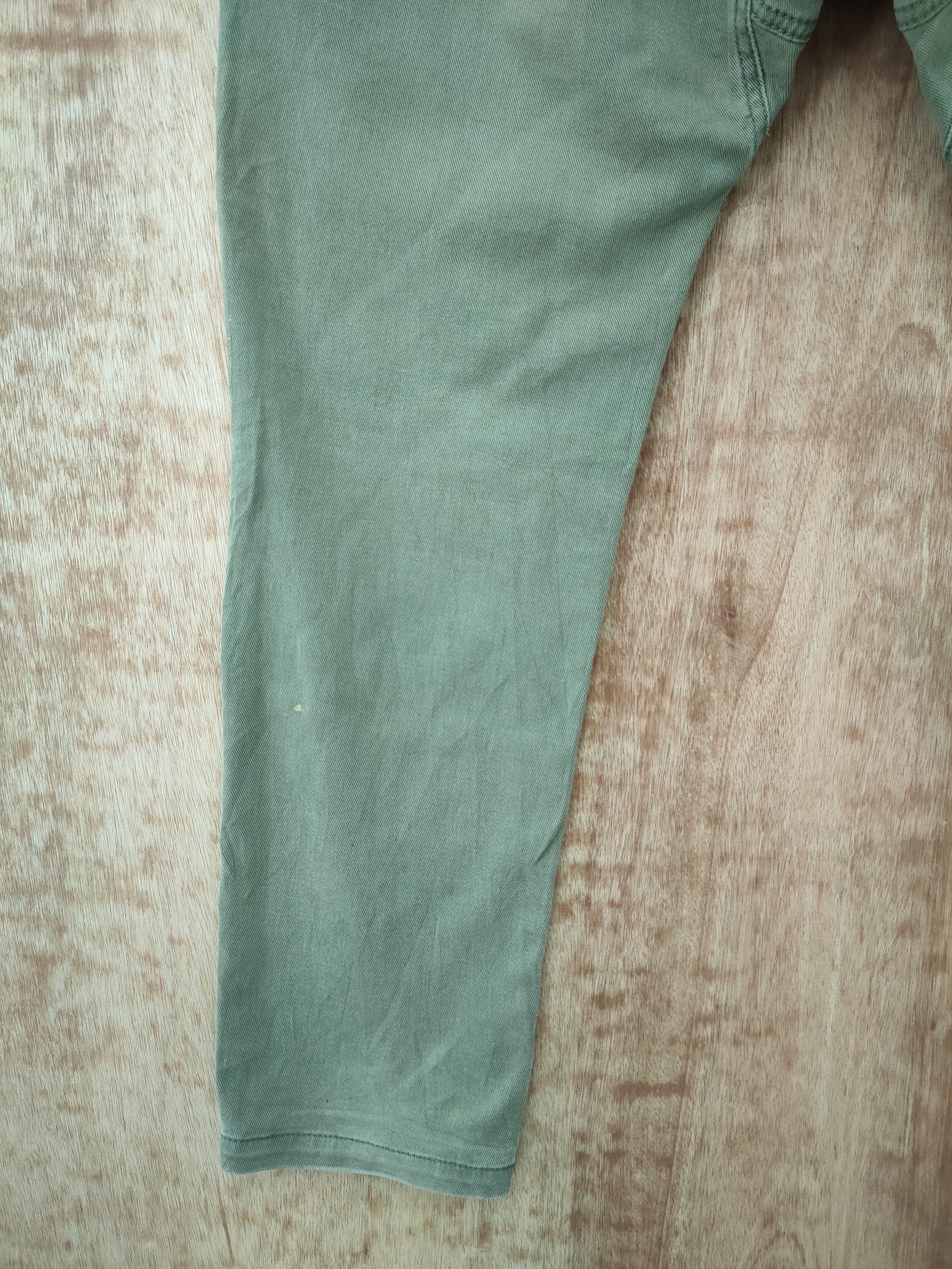 Japanese Brand DLL Kriff Mayer green jogger cargo pants #46-214 Size US 32 / EU 48 - 9 Thumbnail