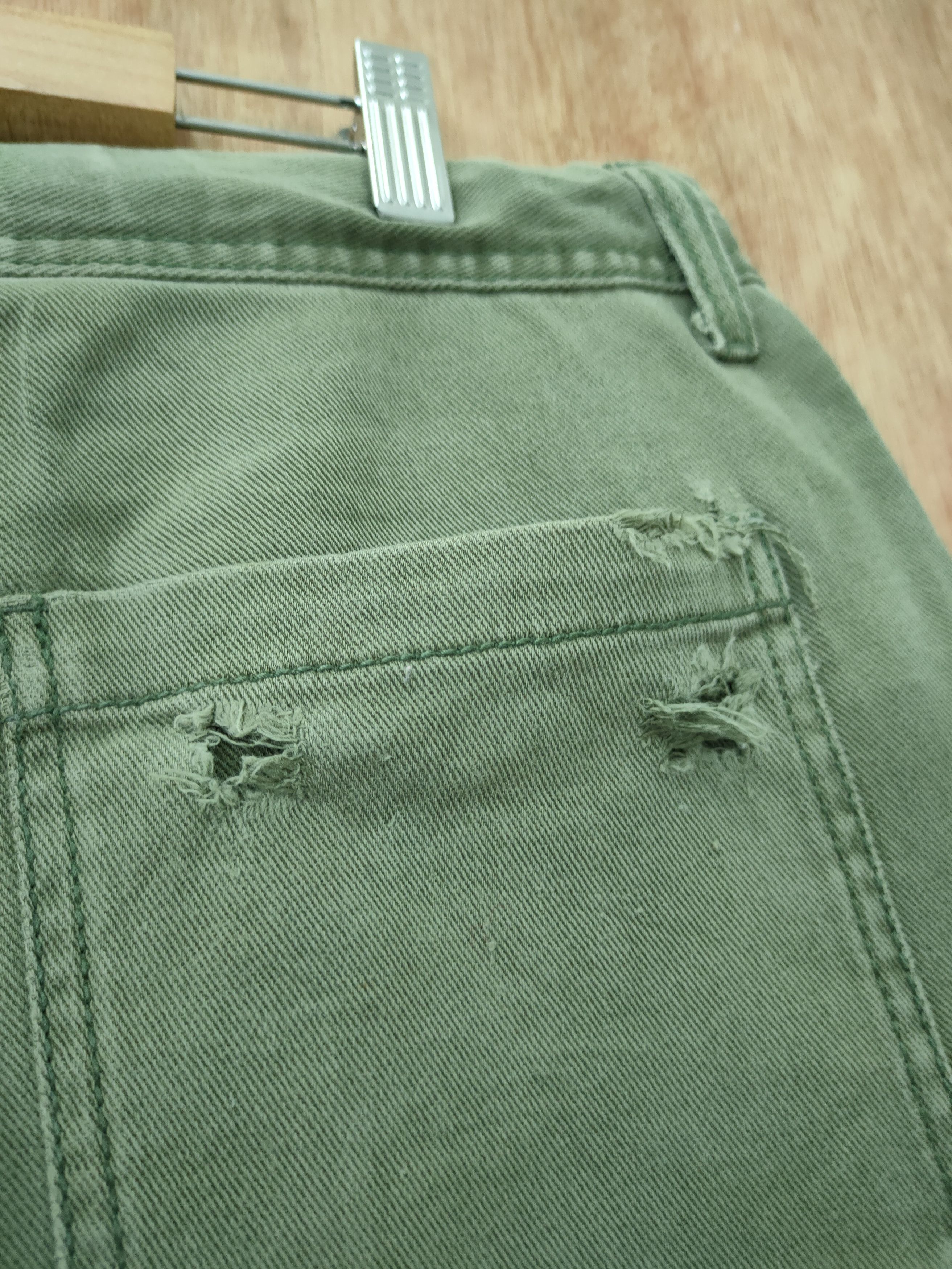 Japanese Brand DLL Kriff Mayer green jogger cargo pants #46-214 Size US 32 / EU 48 - 12 Thumbnail