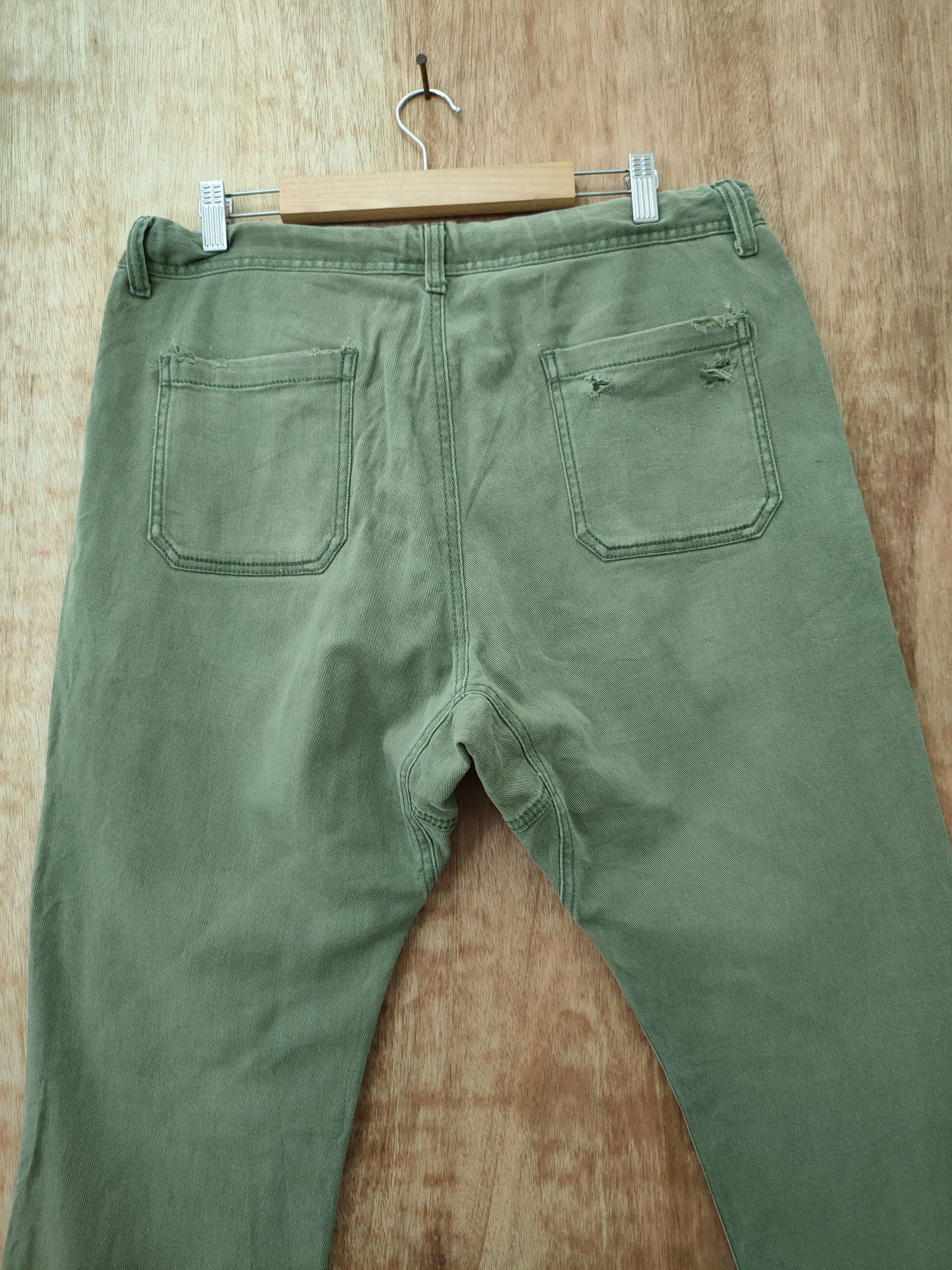 Japanese Brand DLL Kriff Mayer green jogger cargo pants #46-214 Size US 32 / EU 48 - 11 Thumbnail