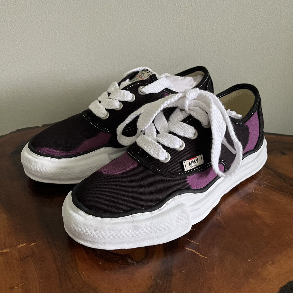 image of Miharayasuhiro Og Sole Baker Low Shoe in Black/Purple, Men's (Size 8)