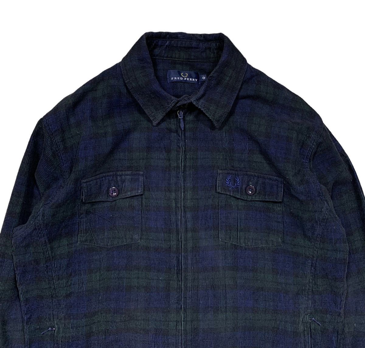 Fred Perry × Vintage Fred Perry Corduroy Light Jacket Double Pockets Size US M / EU 48-50 / 2 - 4 Thumbnail