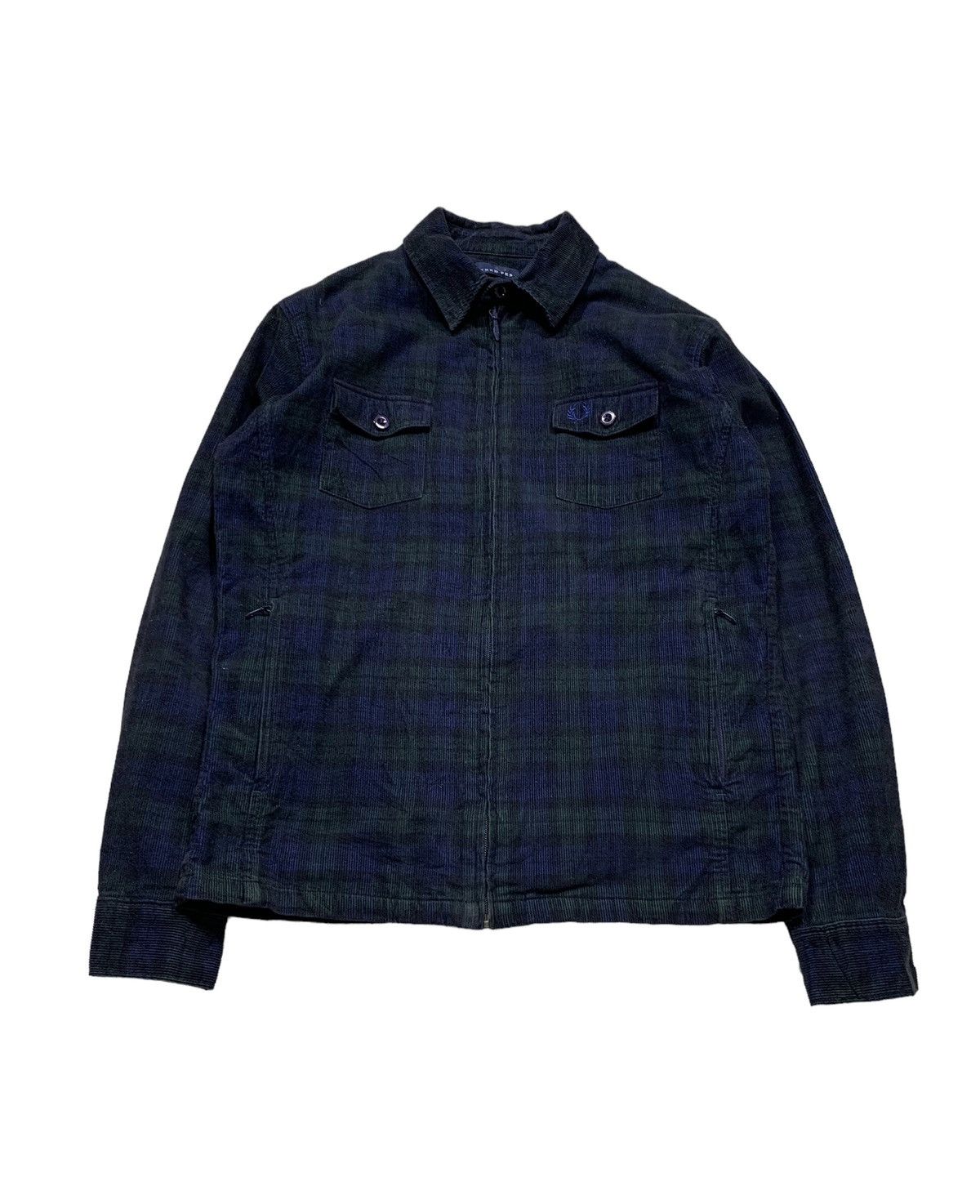 Fred Perry × Vintage Fred Perry Corduroy Light Jacket Double Pockets Size US M / EU 48-50 / 2 - 5 Thumbnail
