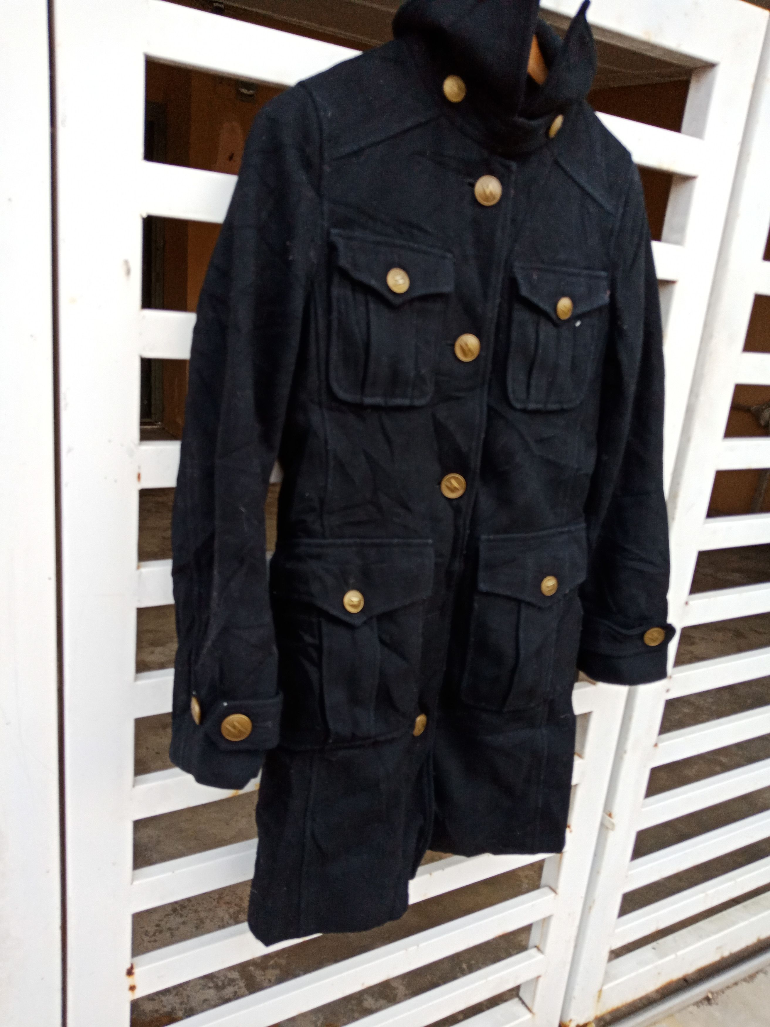 Hysteric Glamour Hysteric Glamour Wool Army Long Jacket Size US S / EU 44-46 / 1 - 4 Thumbnail