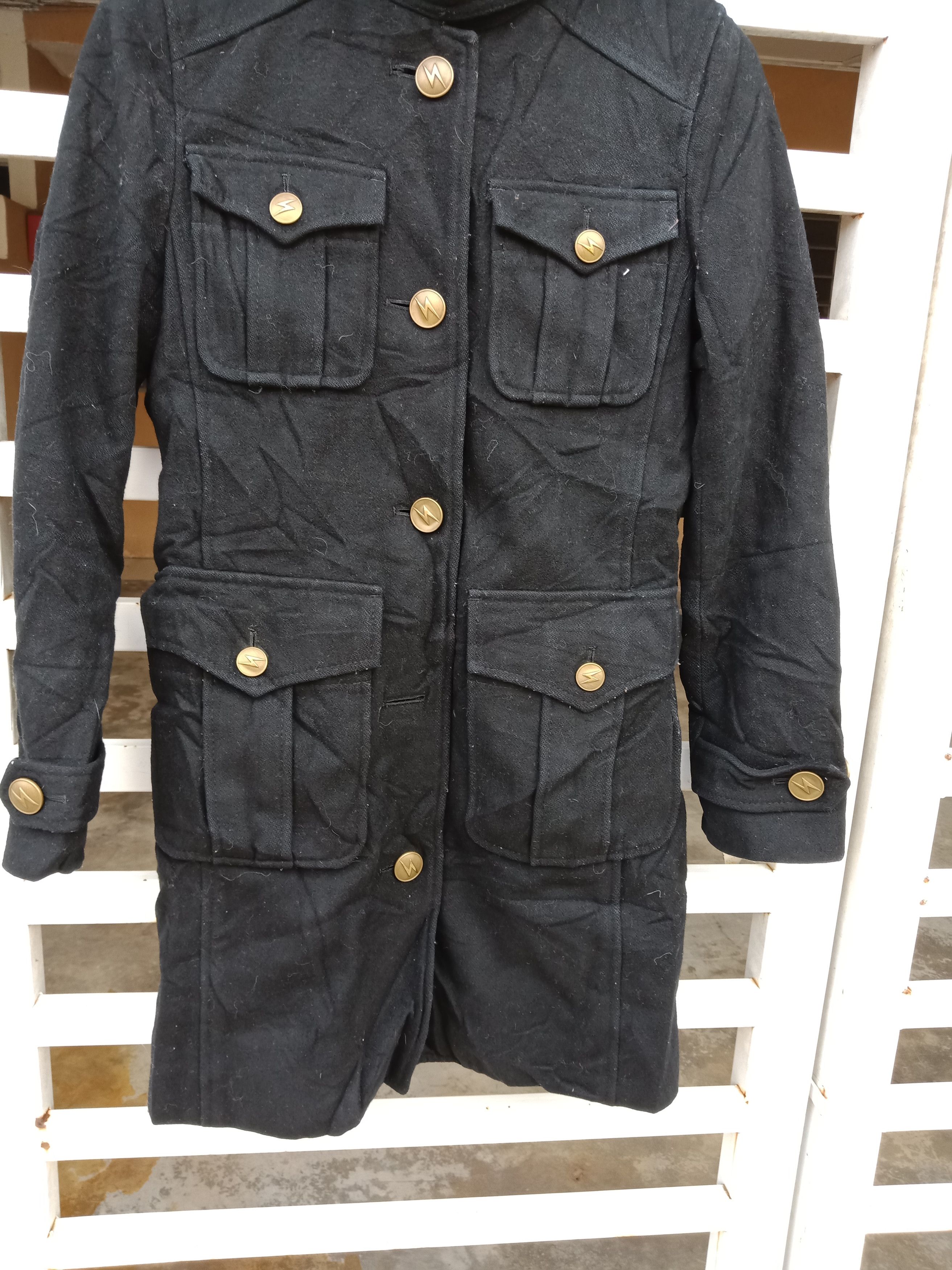 Hysteric Glamour Hysteric Glamour Wool Army Long Jacket Size US S / EU 44-46 / 1 - 7 Thumbnail
