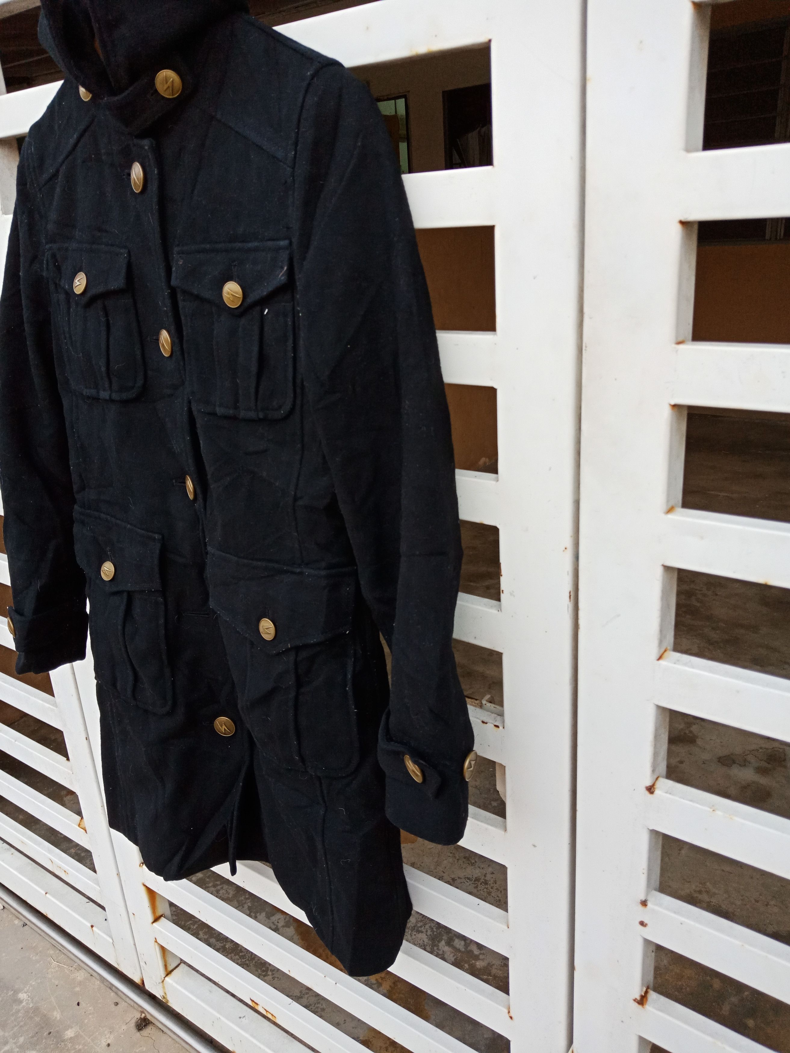Hysteric Glamour Hysteric Glamour Wool Army Long Jacket Size US S / EU 44-46 / 1 - 5 Thumbnail