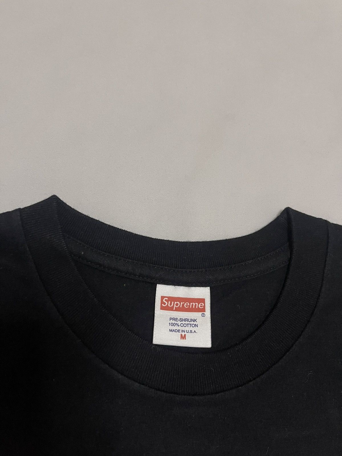 Supreme Supreme Shane Mac Gowan 13fw photo tee black ds Size US M / EU 48-50 / 2 - 4 Thumbnail
