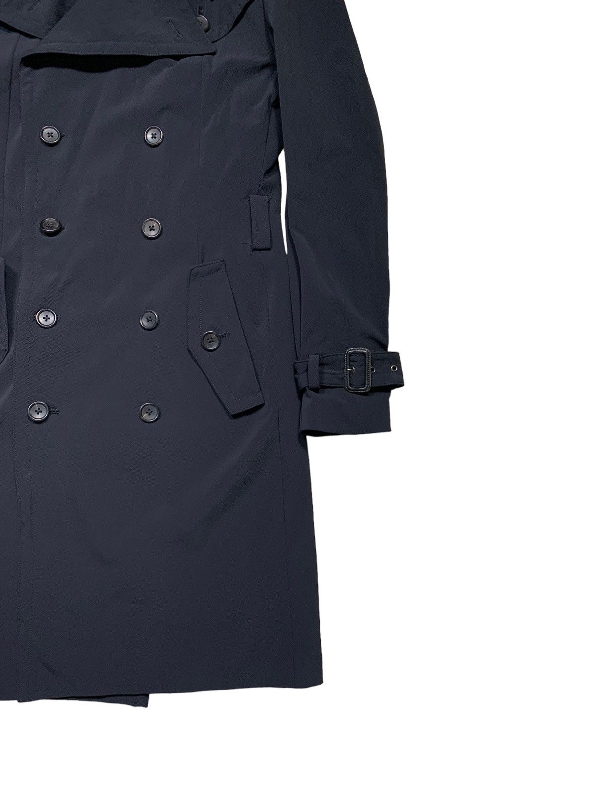 5351 POUR LES HOMMES × Japanese Brand Avant Garde 5351 Pour Les Hommes Black Trench Coat Size US S / EU 44-46 / 1 - 3 Thumbnail
