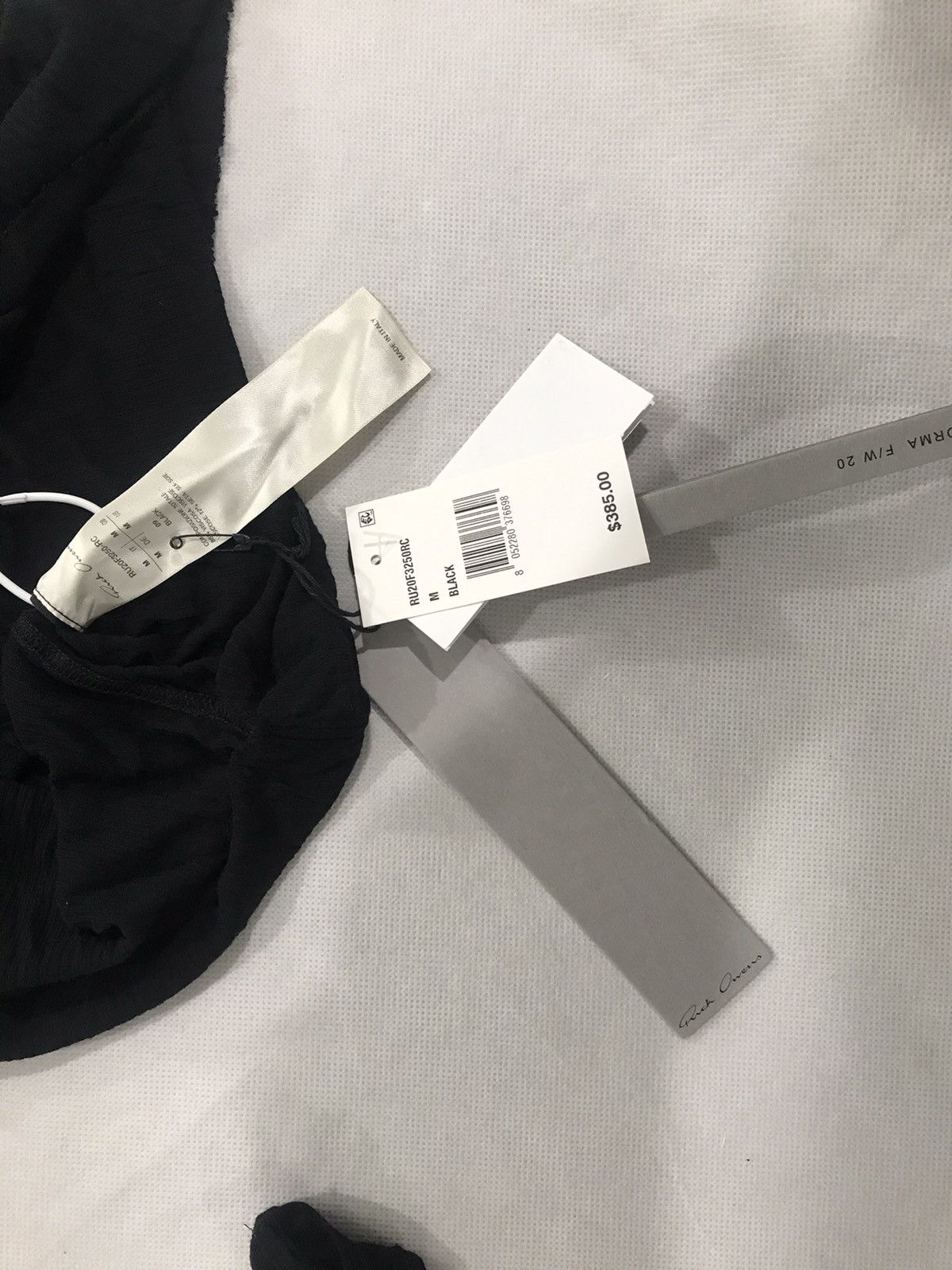 Rick Owens Rick Owens performa F/W 20 t shirt. M. $380 Size US M / EU 48-50 / 2 - 3 Thumbnail