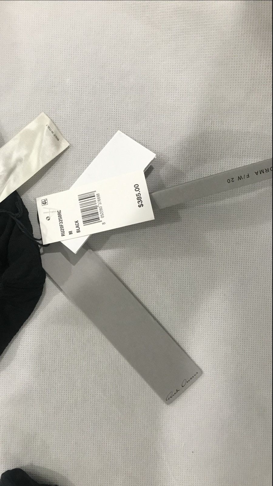 Rick Owens Rick Owens performa F/W 20 t shirt. M. $380 Size US M / EU 48-50 / 2 - 12 Thumbnail