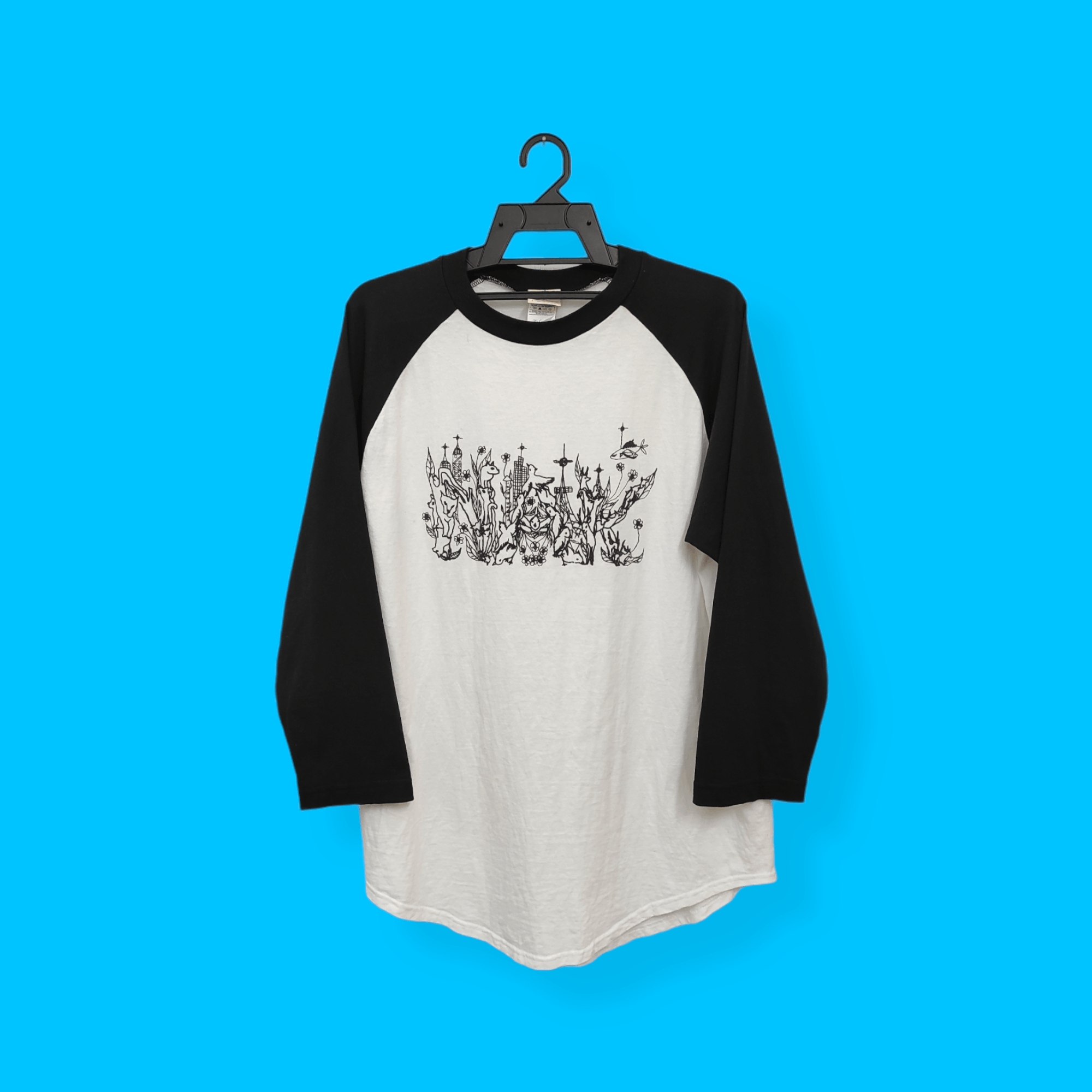 Band Tees OG Merch Perfume Jpop Trio Girl Tri Qtr tee Size US XL / EU 56 / 4 - 1 Thumbnail