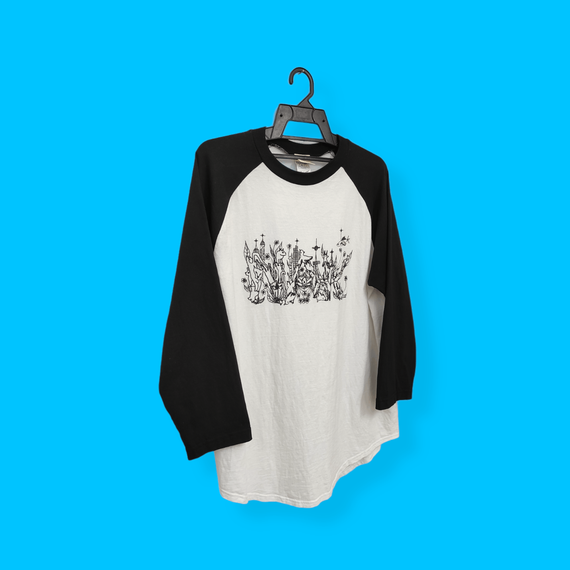 Band Tees OG Merch Perfume Jpop Trio Girl Tri Qtr tee Size US XL / EU 56 / 4 - 10 Thumbnail