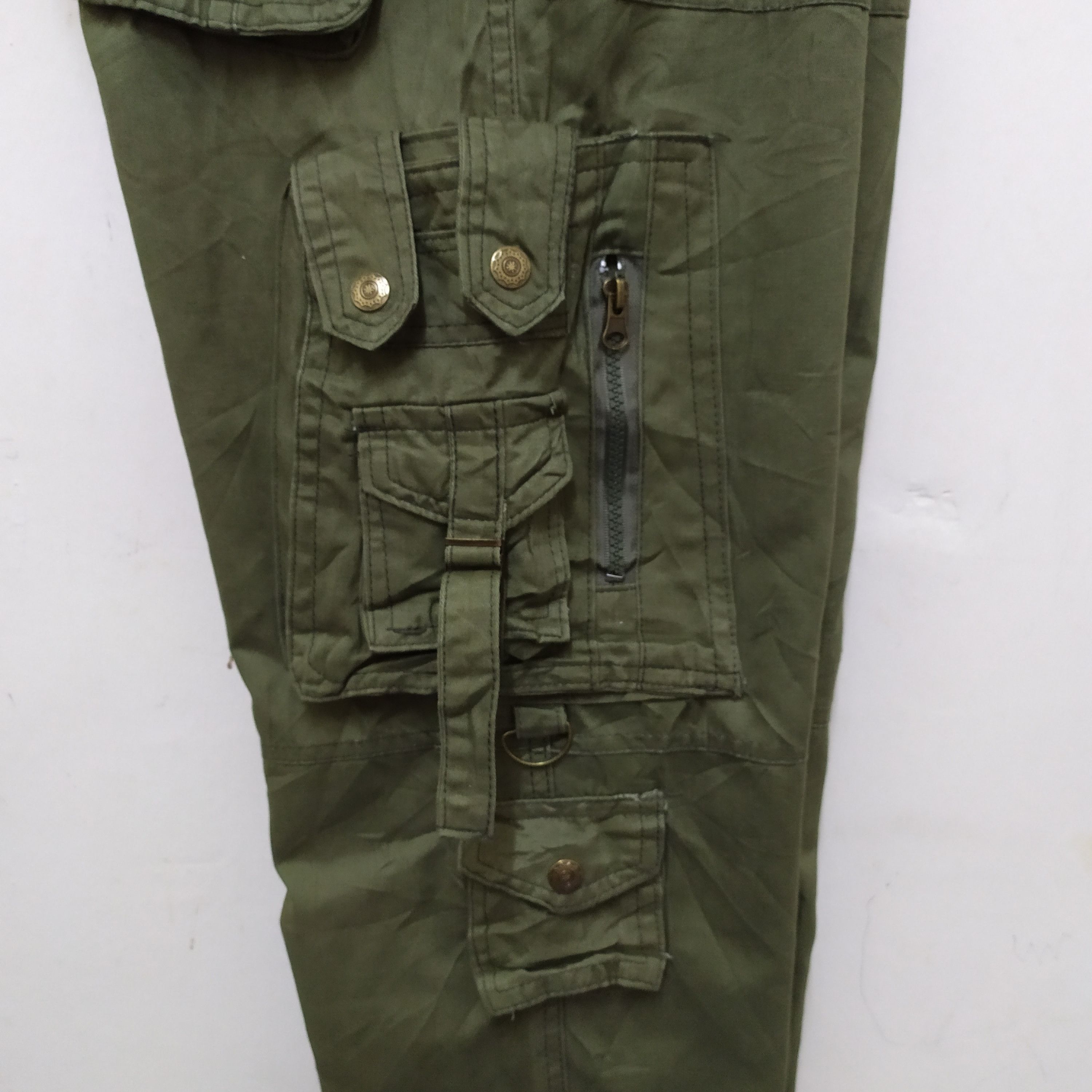 Japanese Brand JAPANESE CARGO PANTS MULTIPOCKET TACTICAL Size US 31 - 10 Thumbnail