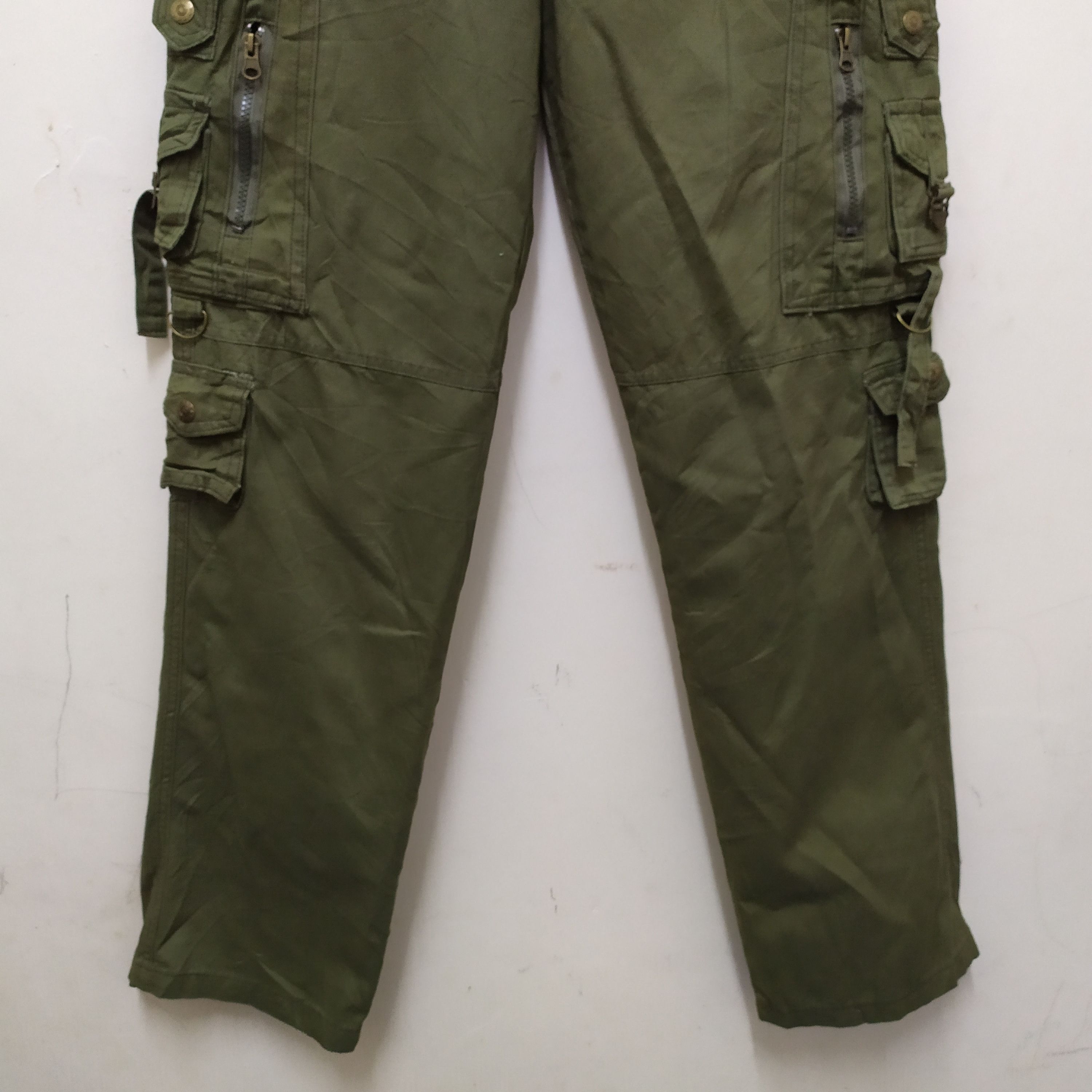 Japanese Brand JAPANESE CARGO PANTS MULTIPOCKET TACTICAL Size US 31 - 5 Thumbnail