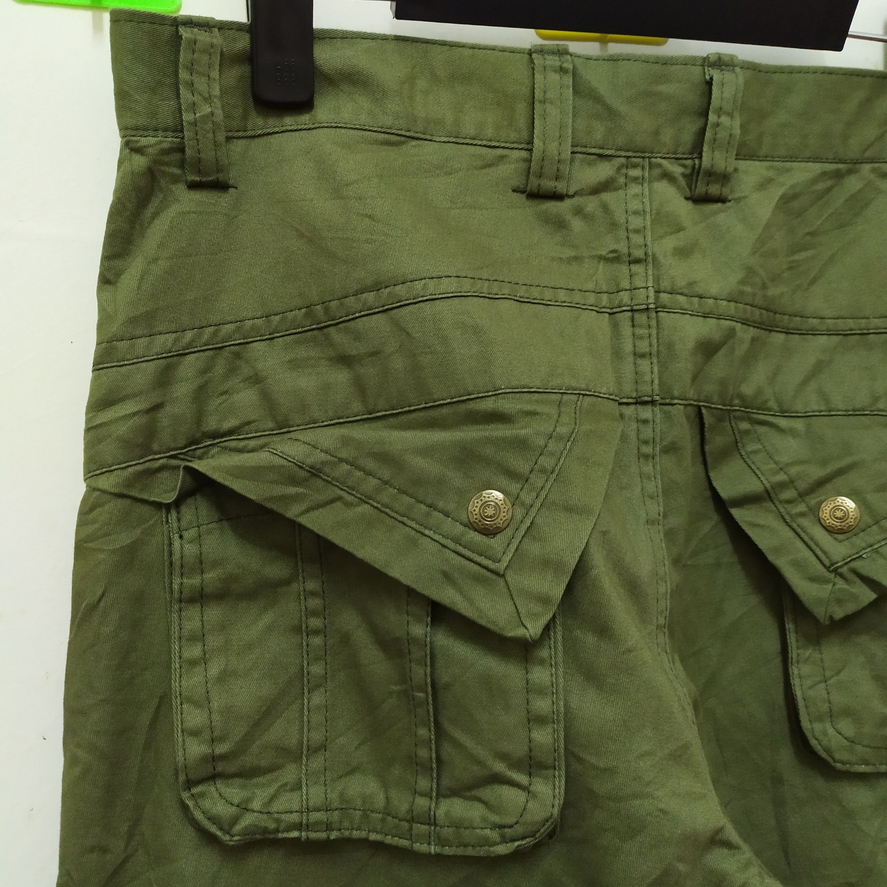 Japanese Brand JAPANESE CARGO PANTS MULTIPOCKET TACTICAL Size US 31 - 12 Thumbnail