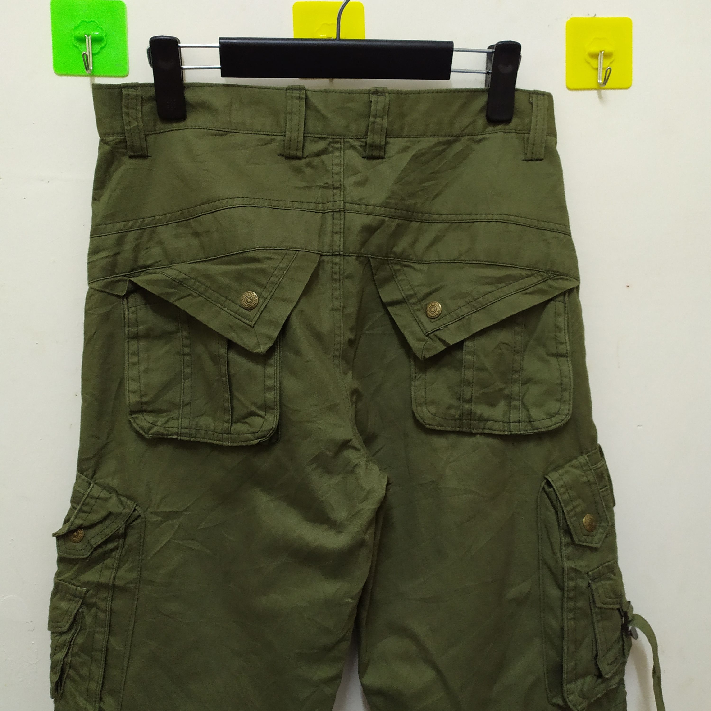 Japanese Brand JAPANESE CARGO PANTS MULTIPOCKET TACTICAL Size US 31 - 6 Thumbnail