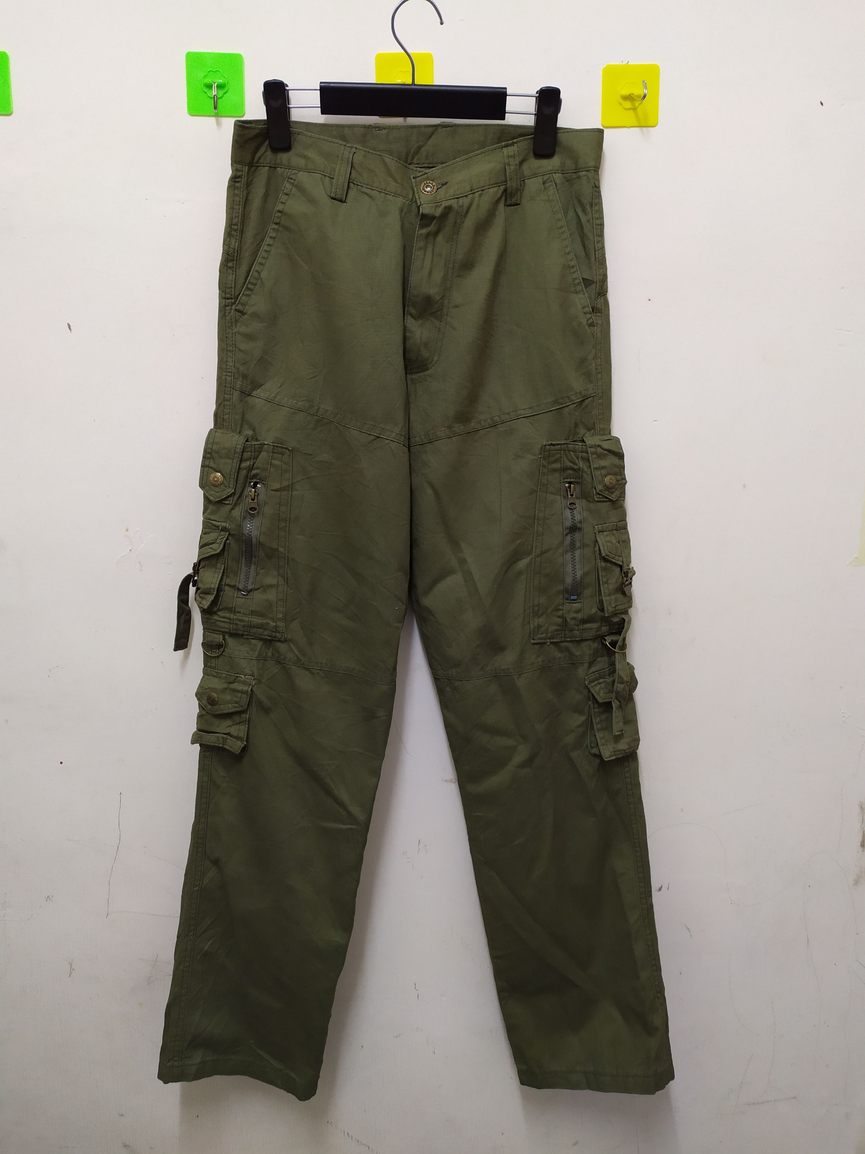 Japanese Brand JAPANESE CARGO PANTS MULTIPOCKET TACTICAL Size US 31 - 3 Thumbnail