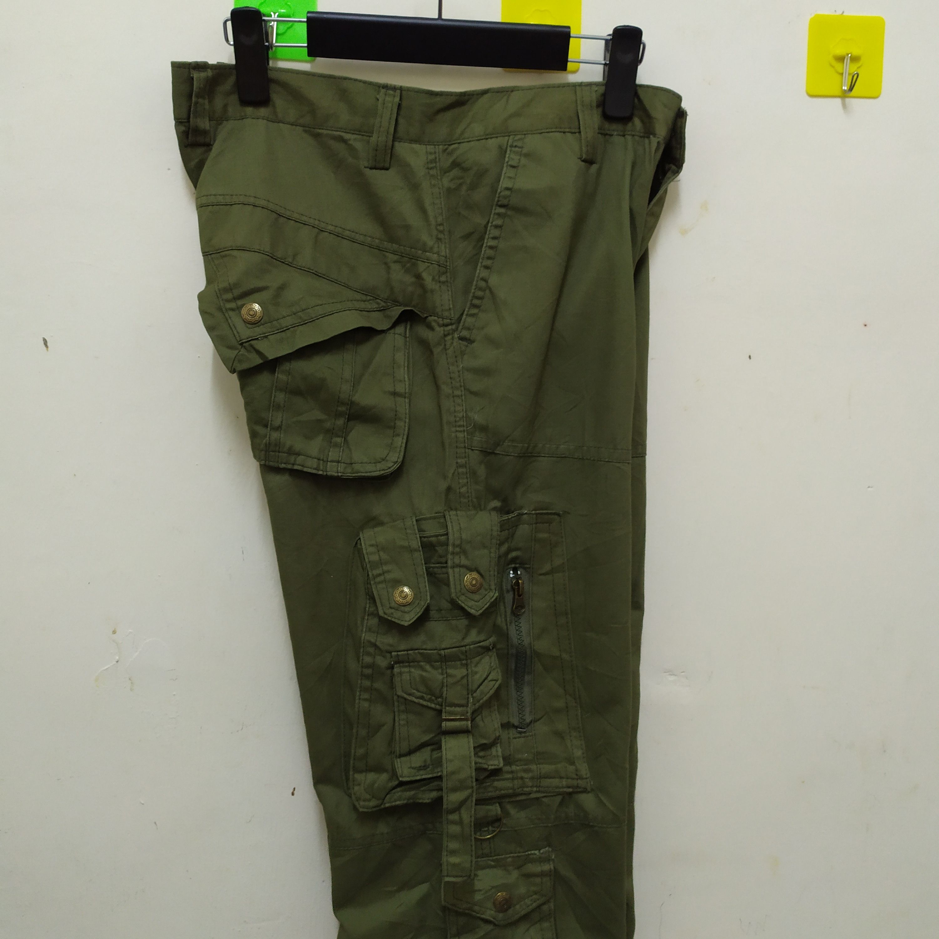 Japanese Brand JAPANESE CARGO PANTS MULTIPOCKET TACTICAL Size US 31 - 8 Thumbnail