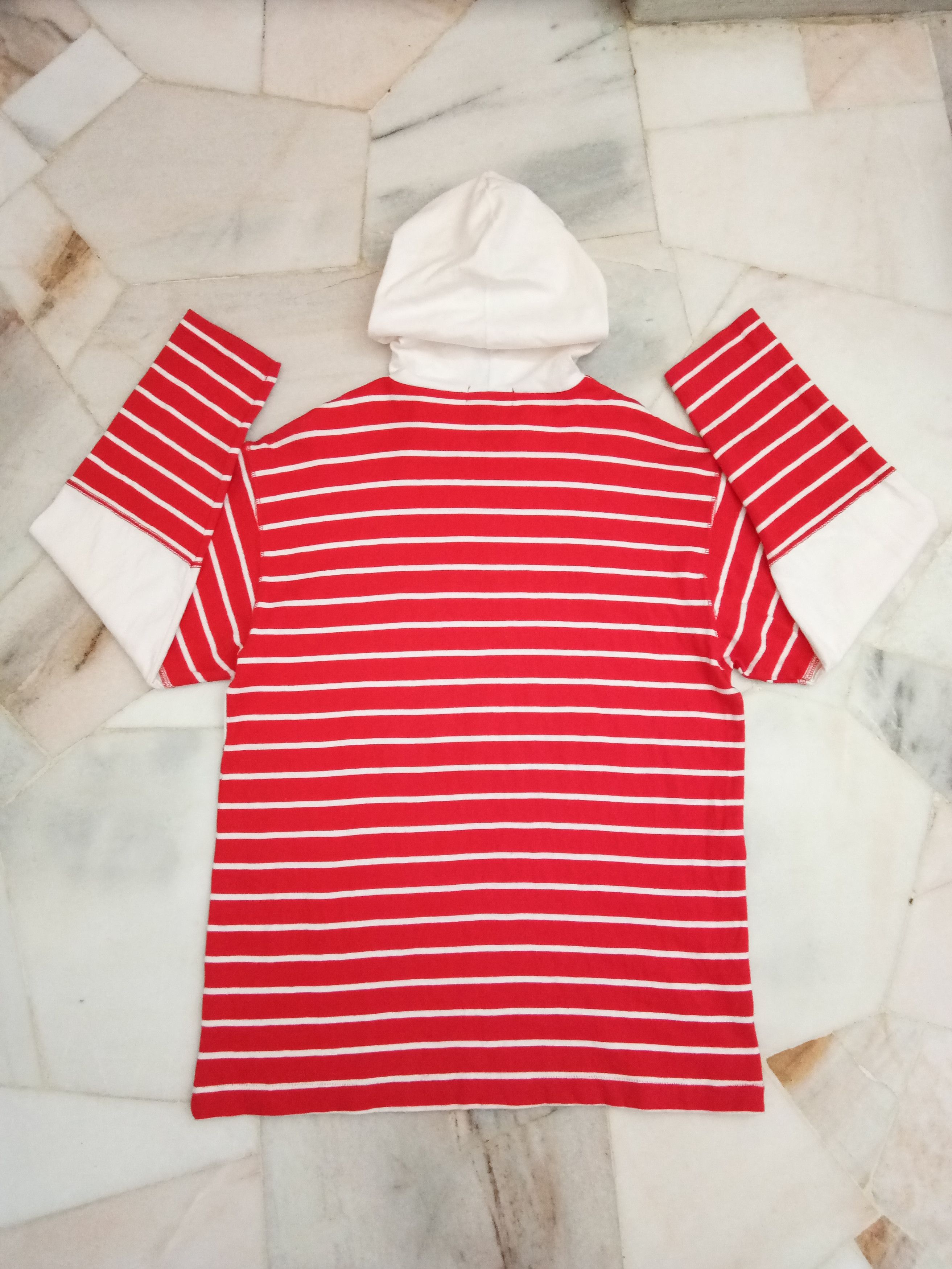 Chaps Ralph Lauren Vintage Chaps Ralph Lauren Rugby Shirt with hoodie Size US L / EU 52-54 / 3 - 6 Thumbnail