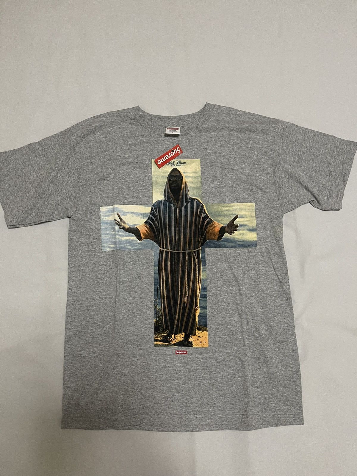Supreme Supreme stax moses grey tee T-shirt ds Size US M / EU 48-50 / 2 - 1 Thumbnail