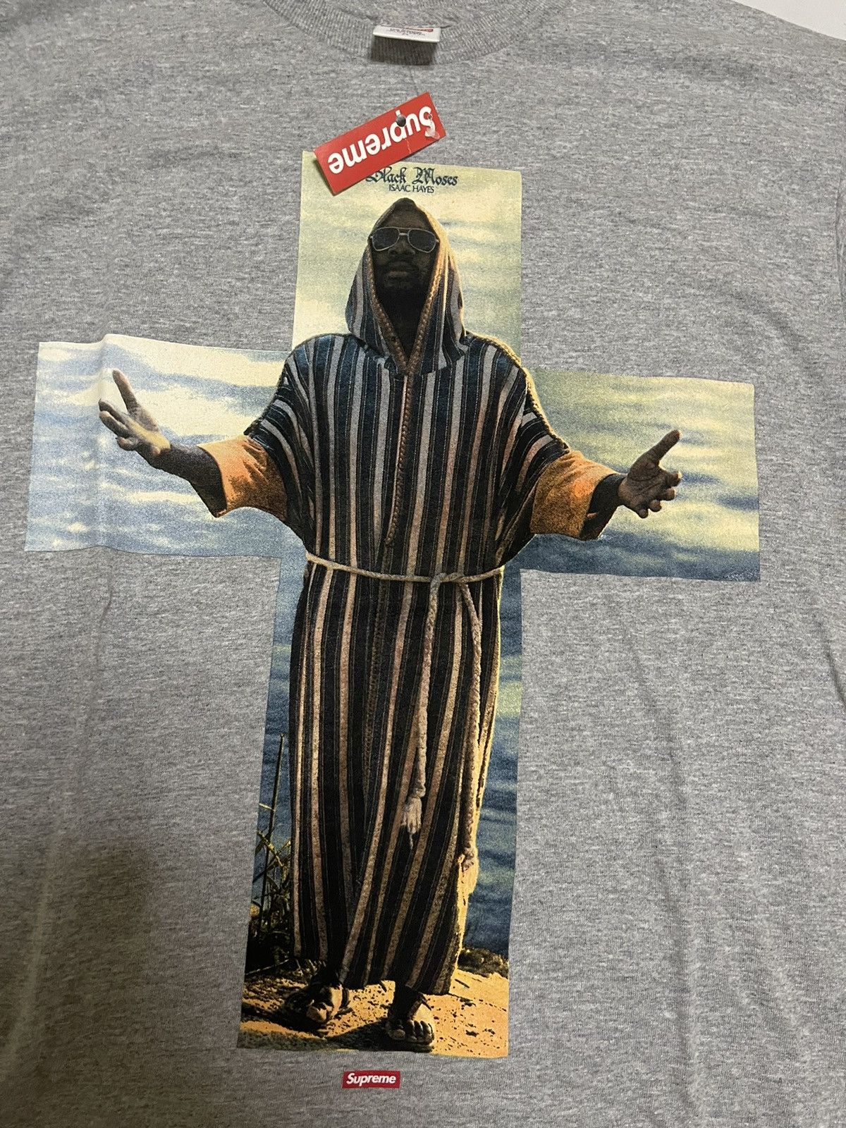Supreme Supreme stax moses grey tee T-shirt ds Size US M / EU 48-50 / 2 - 2 Thumbnail