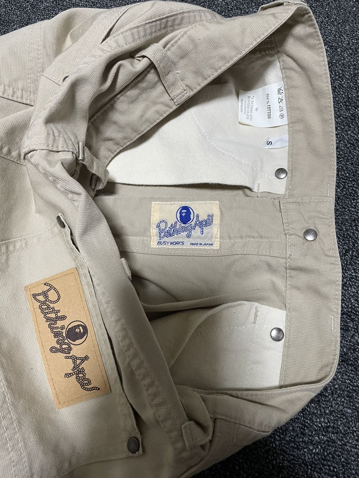 Bape BAPE Chino Pants with Side Pockets Size US 29 - 6 Thumbnail