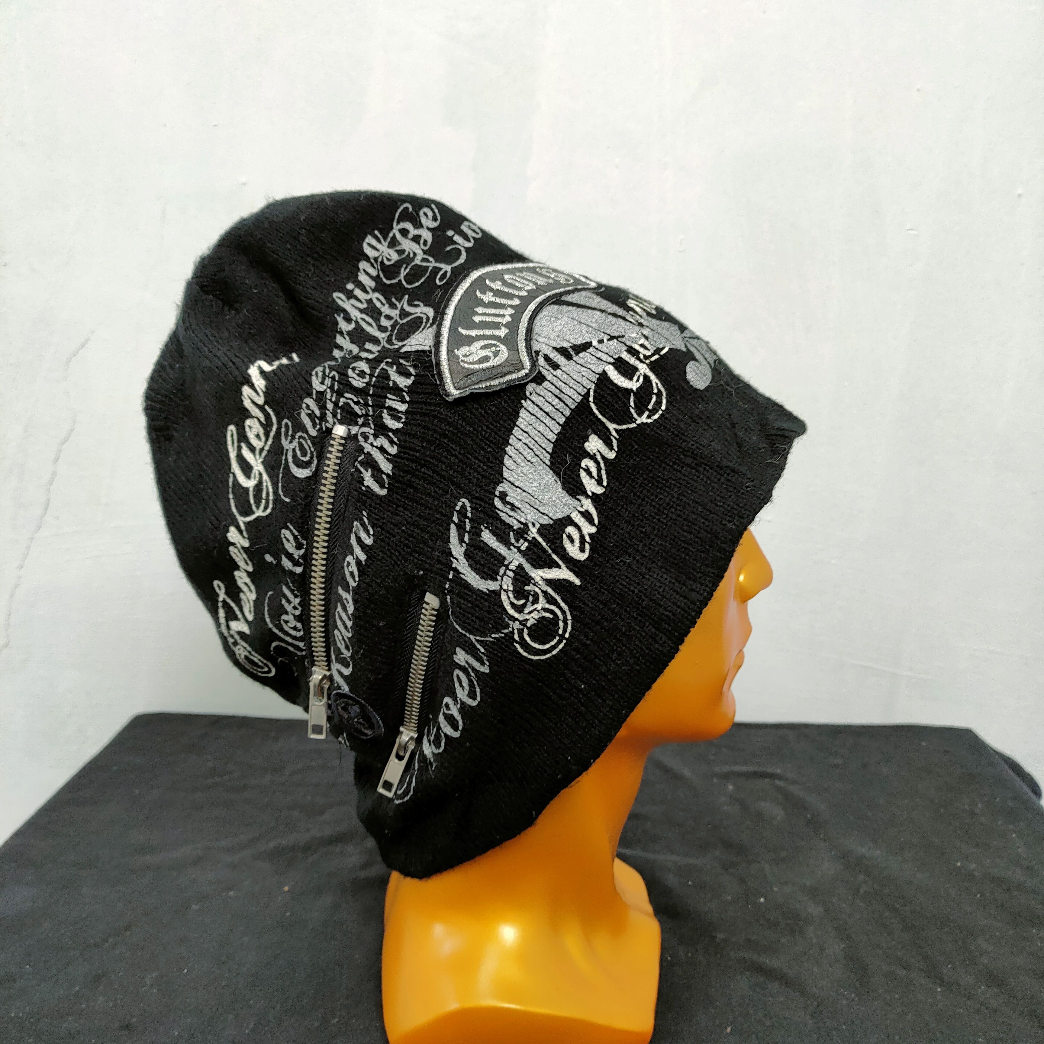 Japanese Brand × Seditionaries BESTOFFER JAPANESE BEANIE SEDITIONARIES ZIPPER PUNK STYLE Size ONE SIZE - 1 Thumbnail