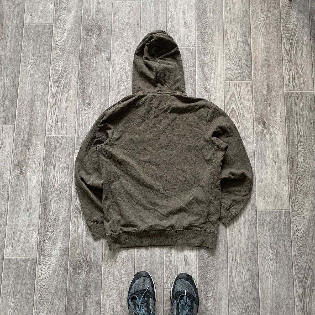 Gap × Vintage Gap vintage big logo USA brown olive man’s hoodie Size US S / EU 44-46 / 1 - 2 Thumbnail