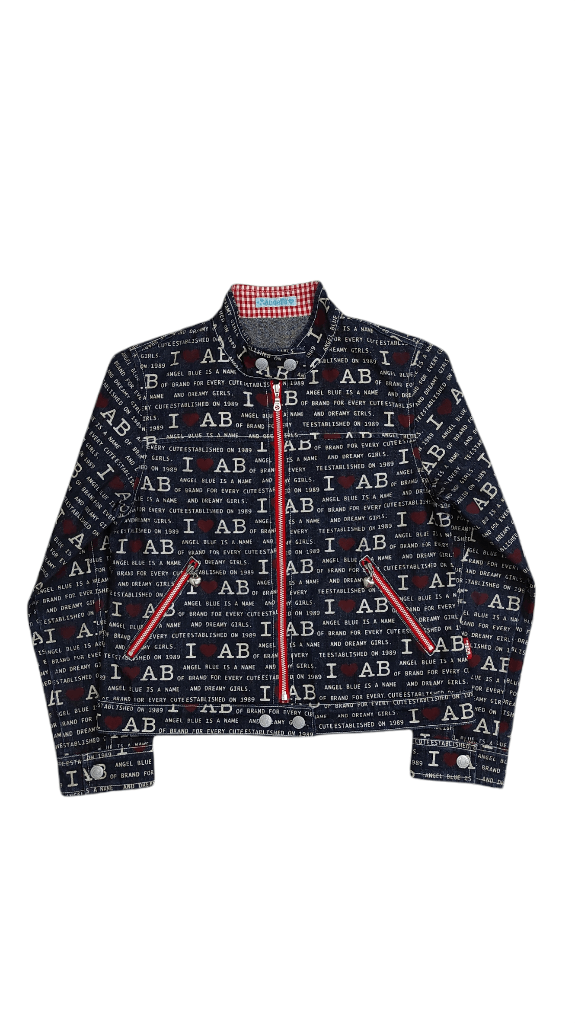 Angel Blue Archive 1990s Angel Blue Harajuku Milkboy multiprint jacket Size M / US 6-8 / IT 42-44 - 1 Thumbnail