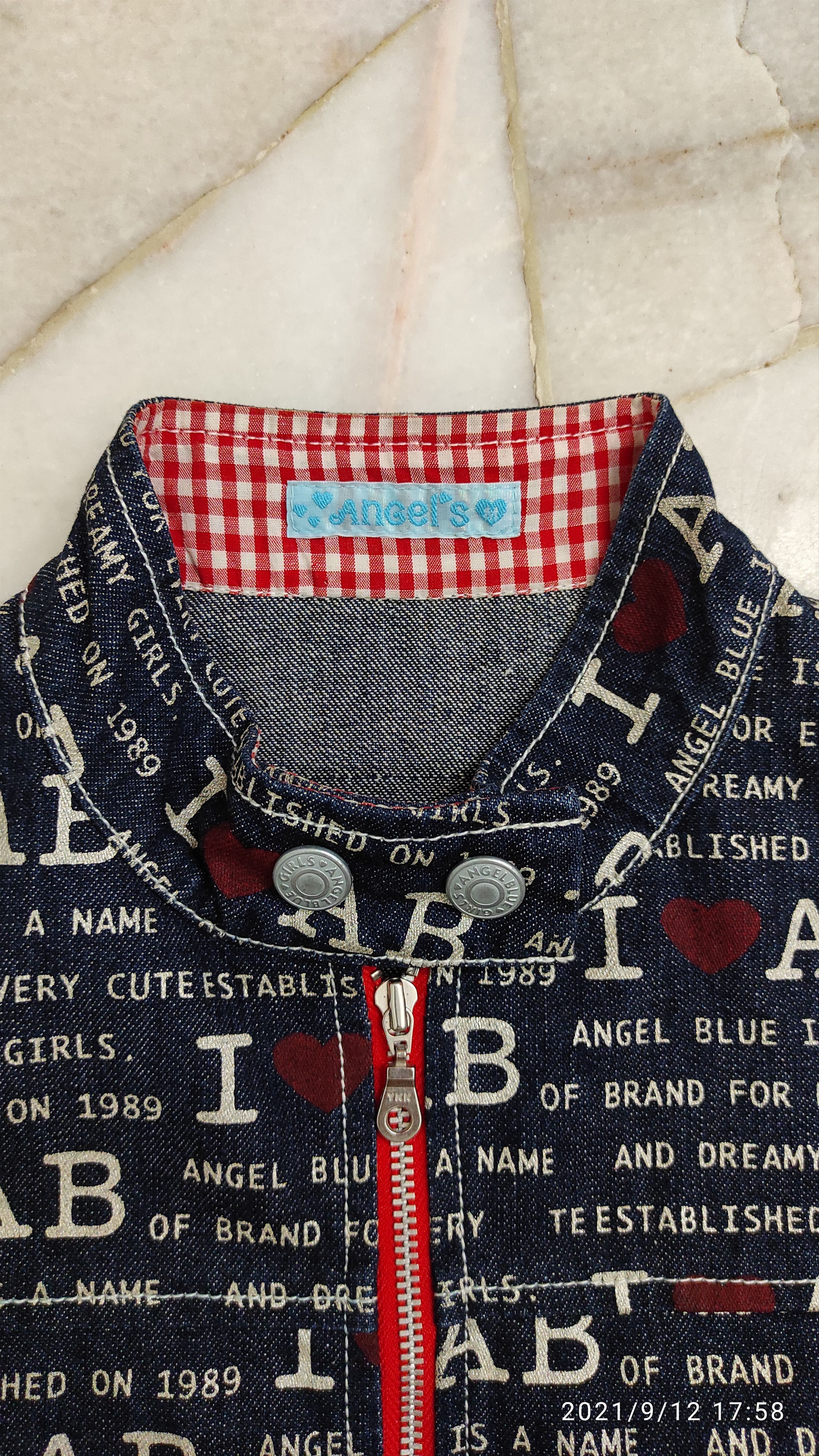 Angel Blue Archive 1990s Angel Blue Harajuku Milkboy multiprint jacket Size M / US 6-8 / IT 42-44 - 3 Thumbnail