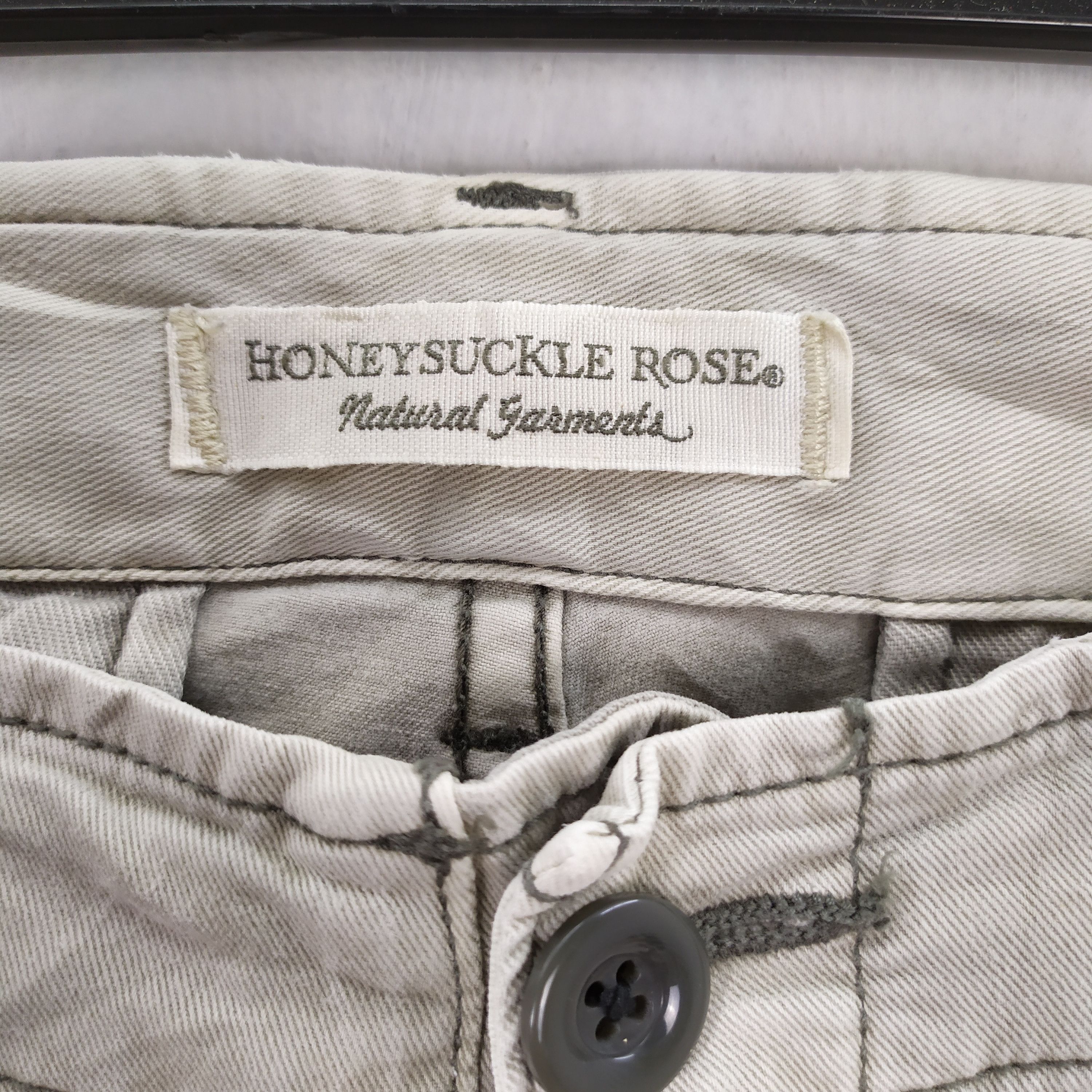 Japanese Brand × Vintage Honey Suckle Rose Grey skinny Cargo Pants Size US 28 / EU 44 - 4 Thumbnail