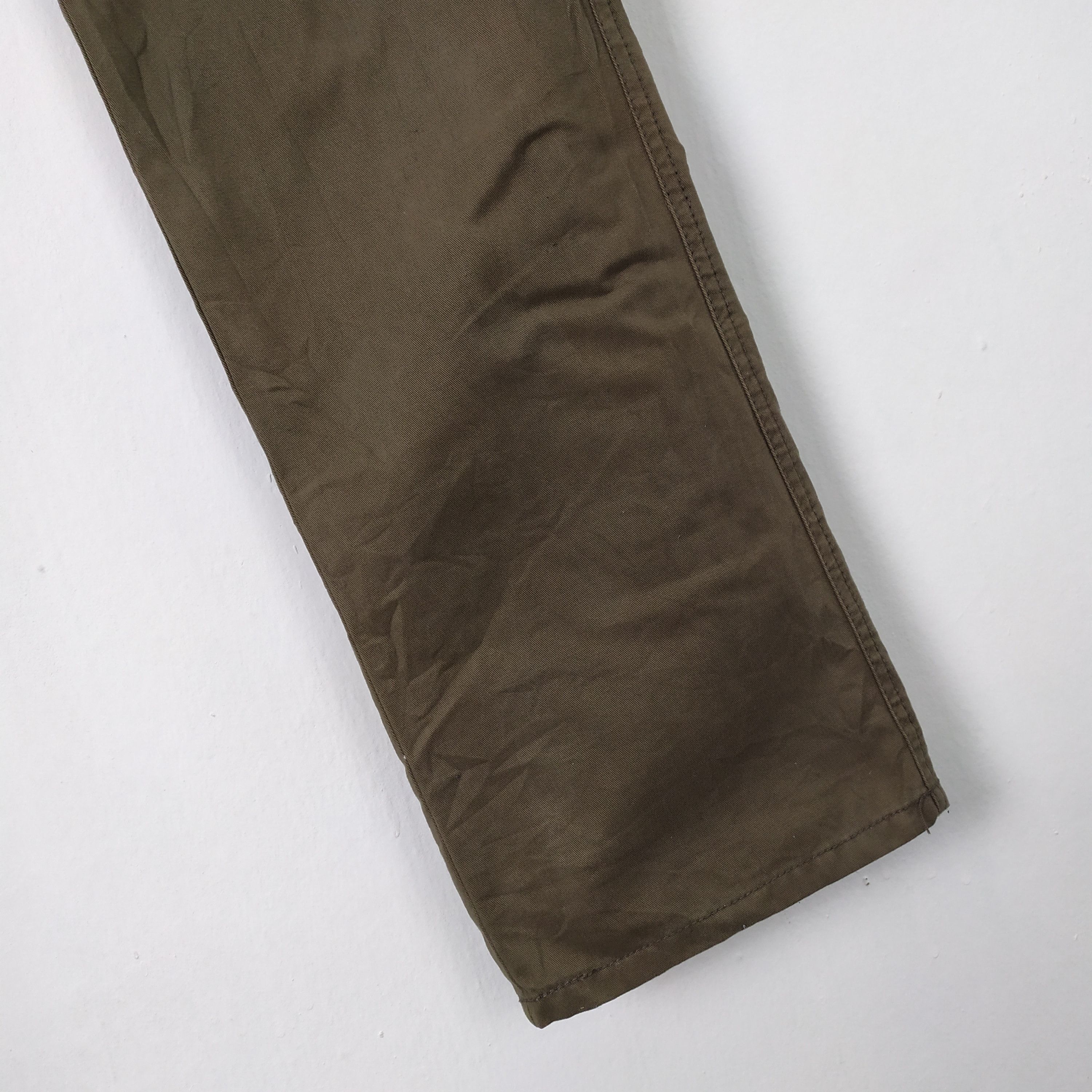 Japanese Brand Rejoice Inc Olive green Cargo Pants Multipocket tactical Size US 26 / EU 42 - 4 Thumbnail