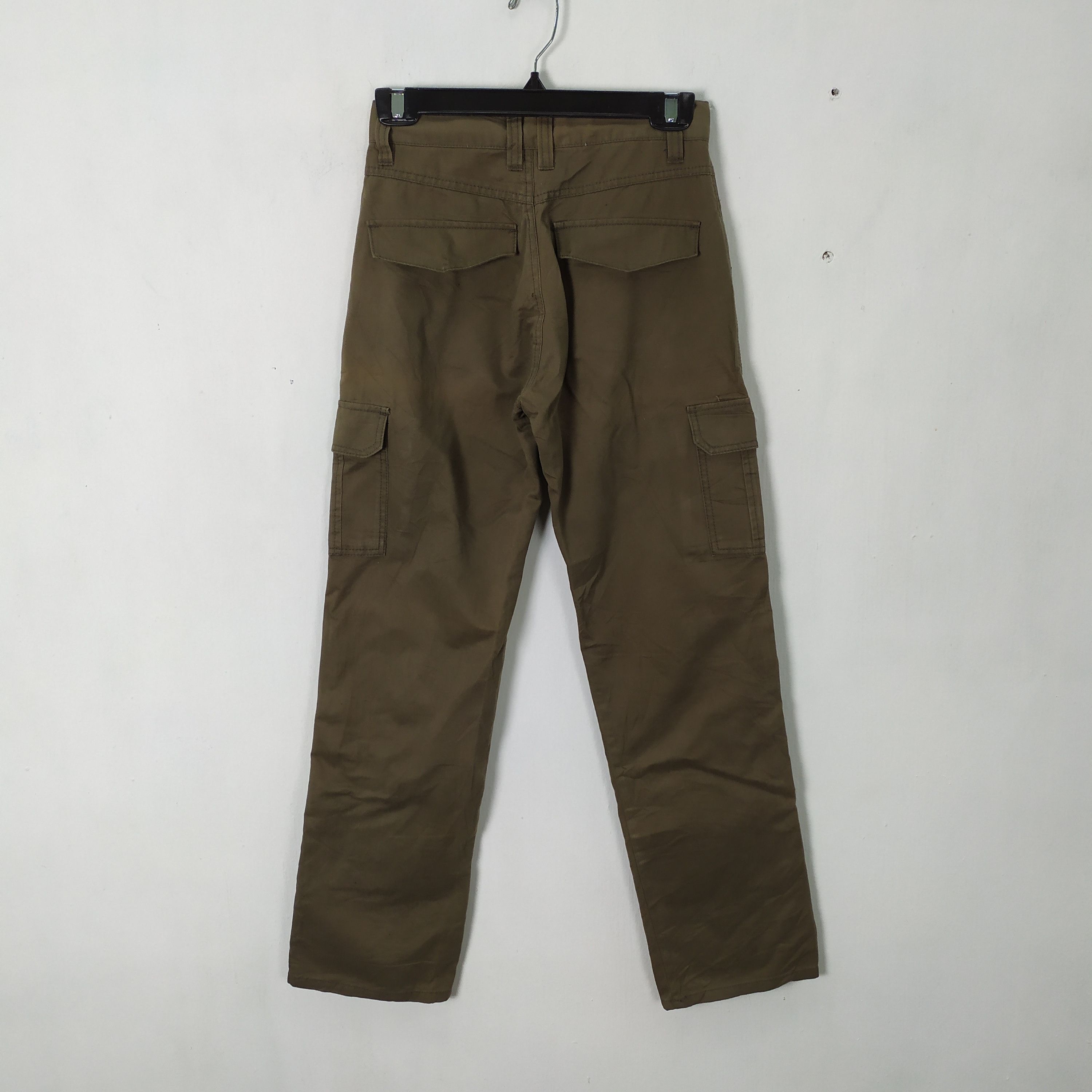 Japanese Brand Rejoice Inc Olive green Cargo Pants Multipocket tactical Size US 26 / EU 42 - 9 Thumbnail