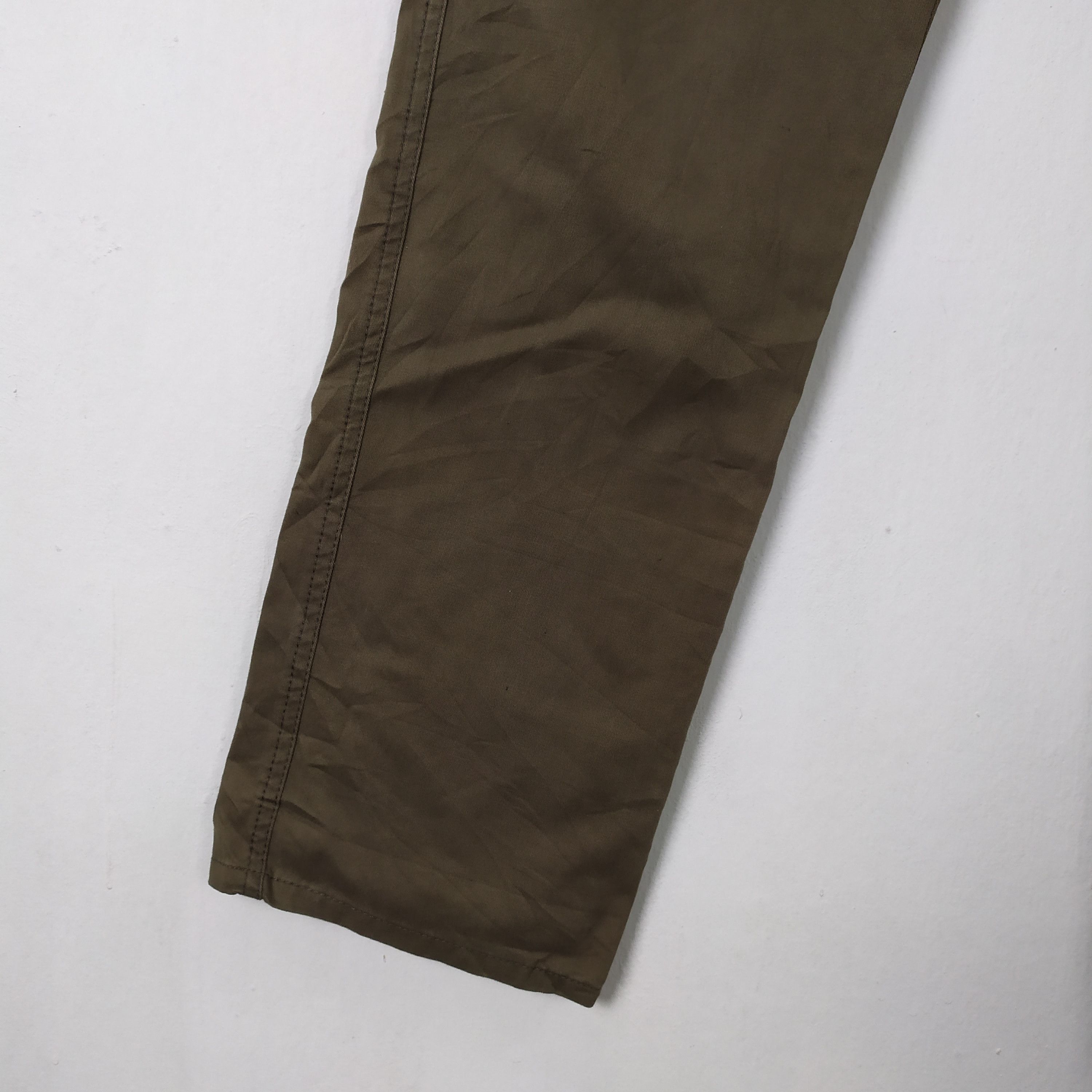 Japanese Brand Rejoice Inc Olive green Cargo Pants Multipocket tactical Size US 26 / EU 42 - 5 Thumbnail