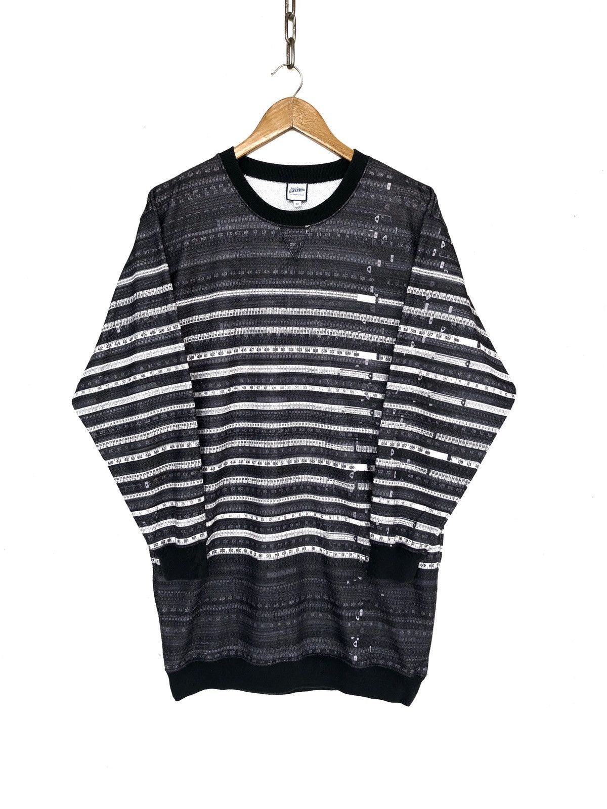 Gaultier Homme Objet Jean Paul Gaultier Scale Anarchy Chaos Long Jumper Size US M / EU 48-50 / 2 - 3 Thumbnail