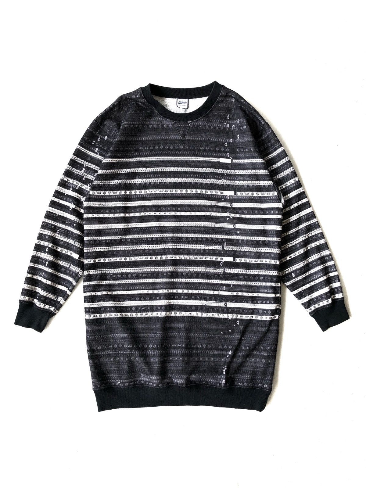 Gaultier Homme Objet Jean Paul Gaultier Scale Anarchy Chaos Long Jumper Size US M / EU 48-50 / 2 - 2 Thumbnail